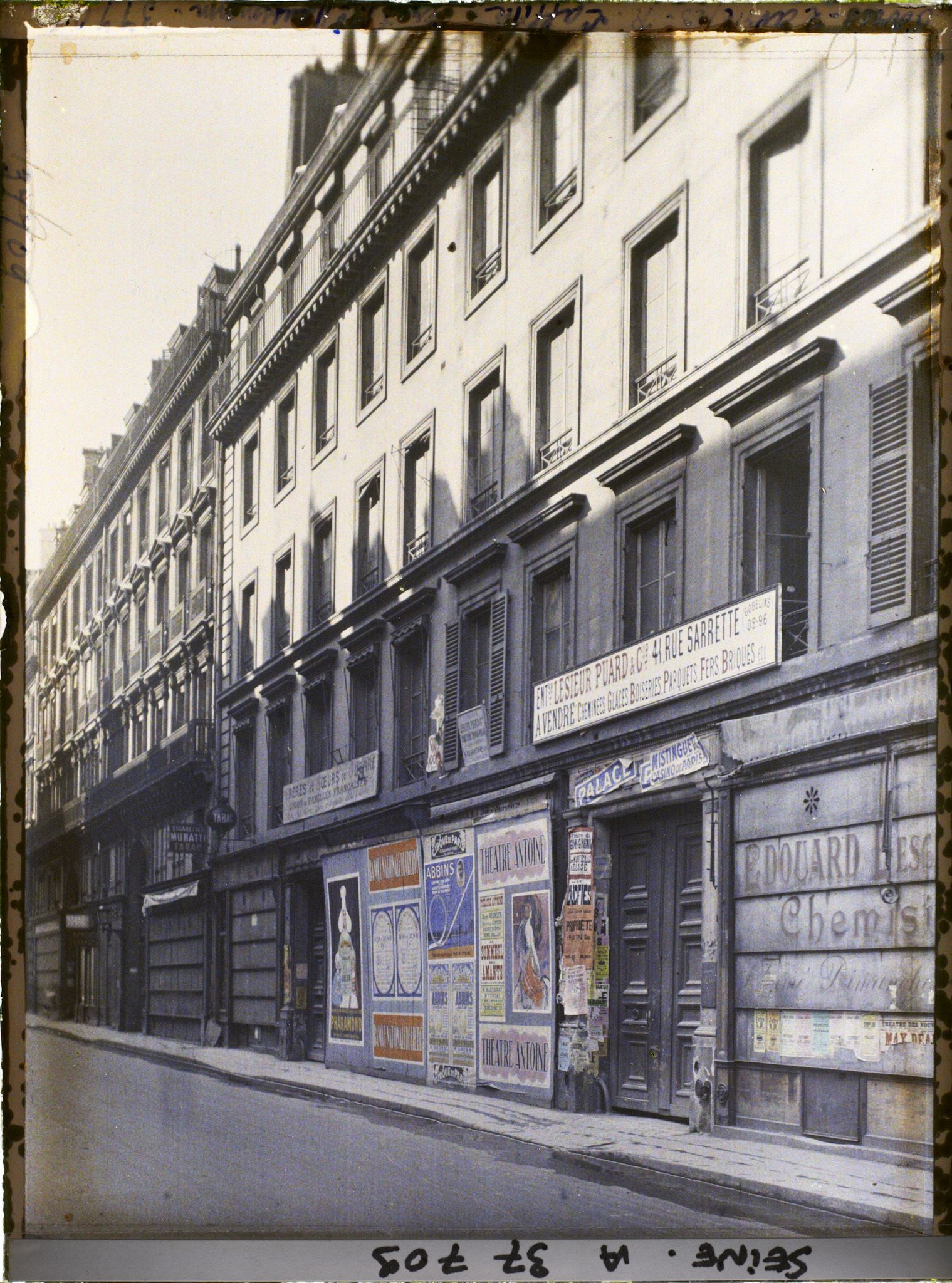 Image représentant Maisons expropriées rue Laffitte, pour le percement du boulevard Haussmann