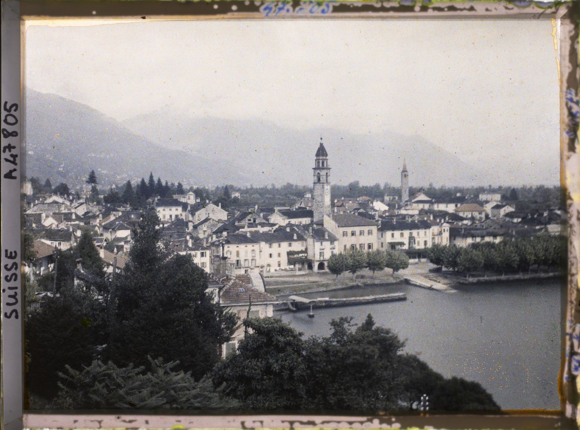 Image représentant Panorama sur Ascona et la lac Majeur
