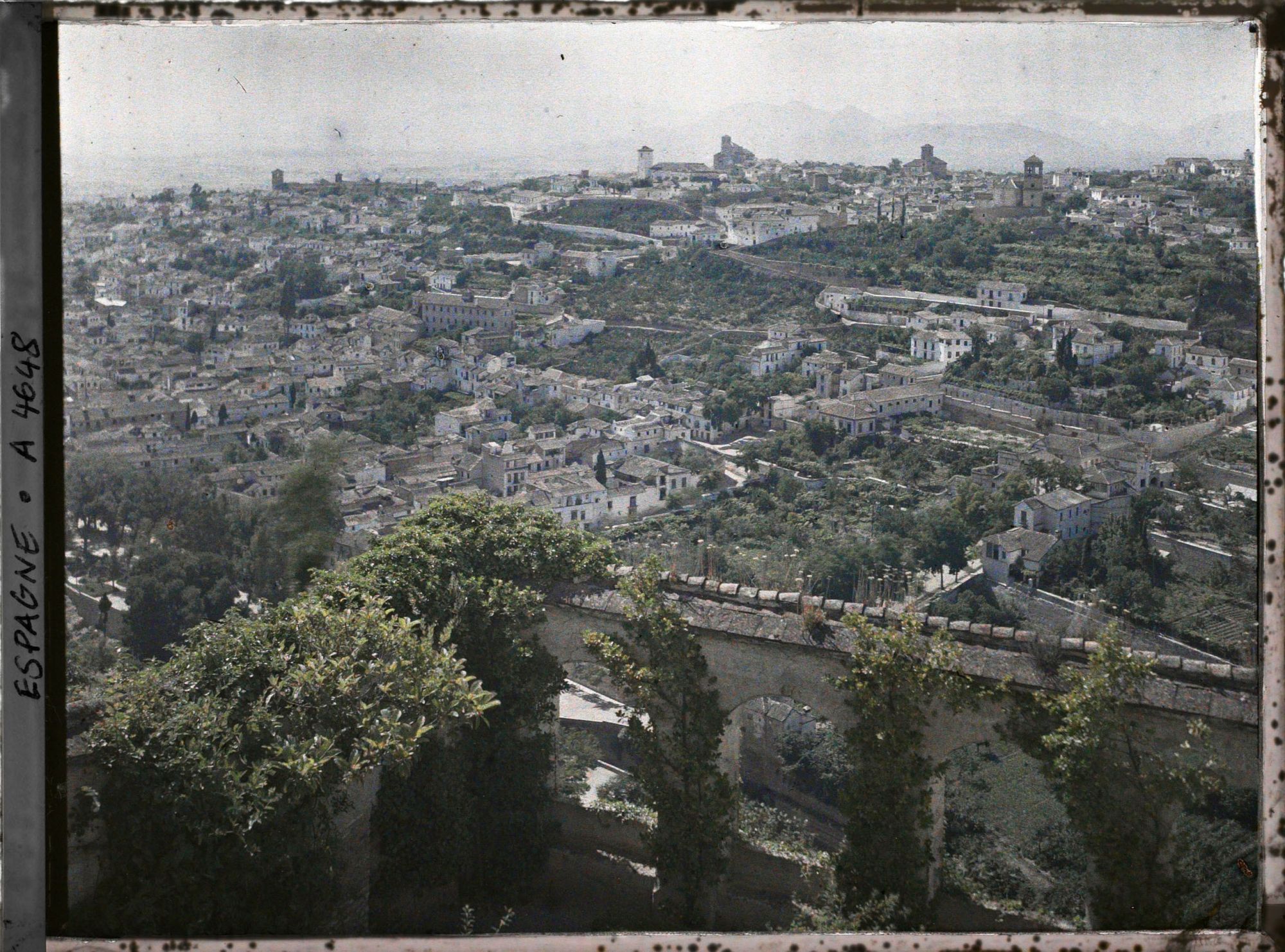 Image représentant Panorama du quartier de l'Albaicín depuis le Generalife