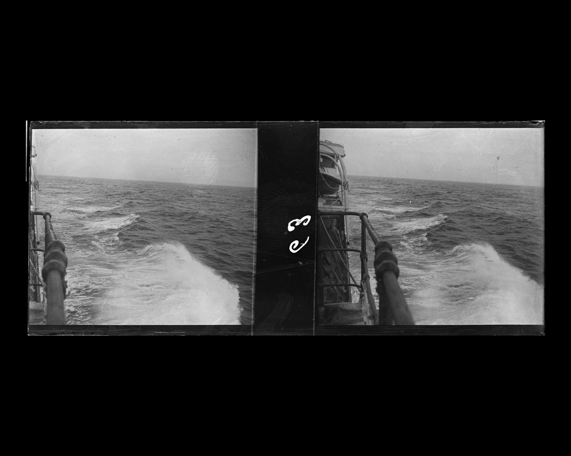 Image représentant Le sillage du navire