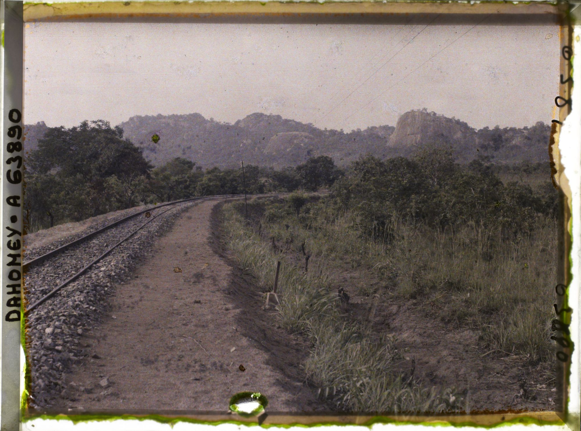 Image représentant Paysage le long de la ligne de chemin de fer de Savé