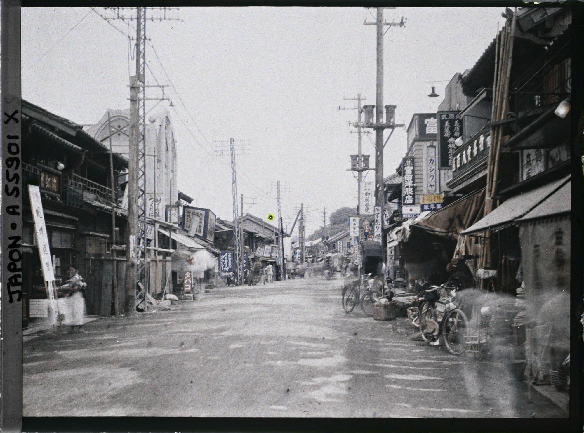 Image représentant Rue du quartier Akasaka (?)