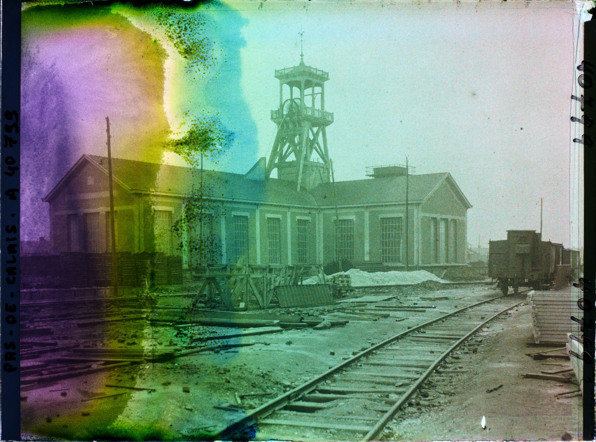 Image représentant France, Lens, Mine du Grand Coudé, bâtiment des Machines