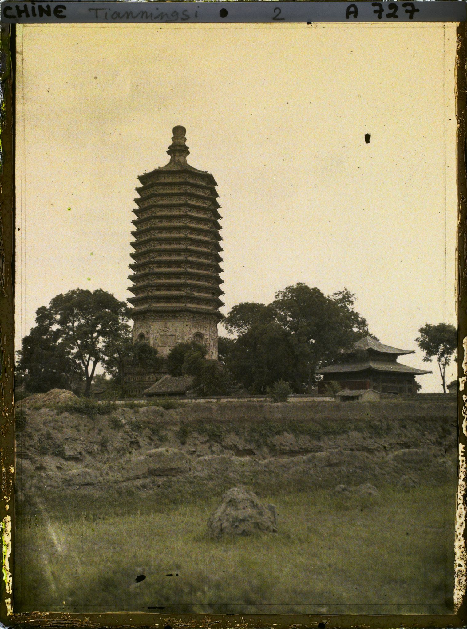 Image représentant Tianningsi (" monastère de la Tranquillité Céleste ")