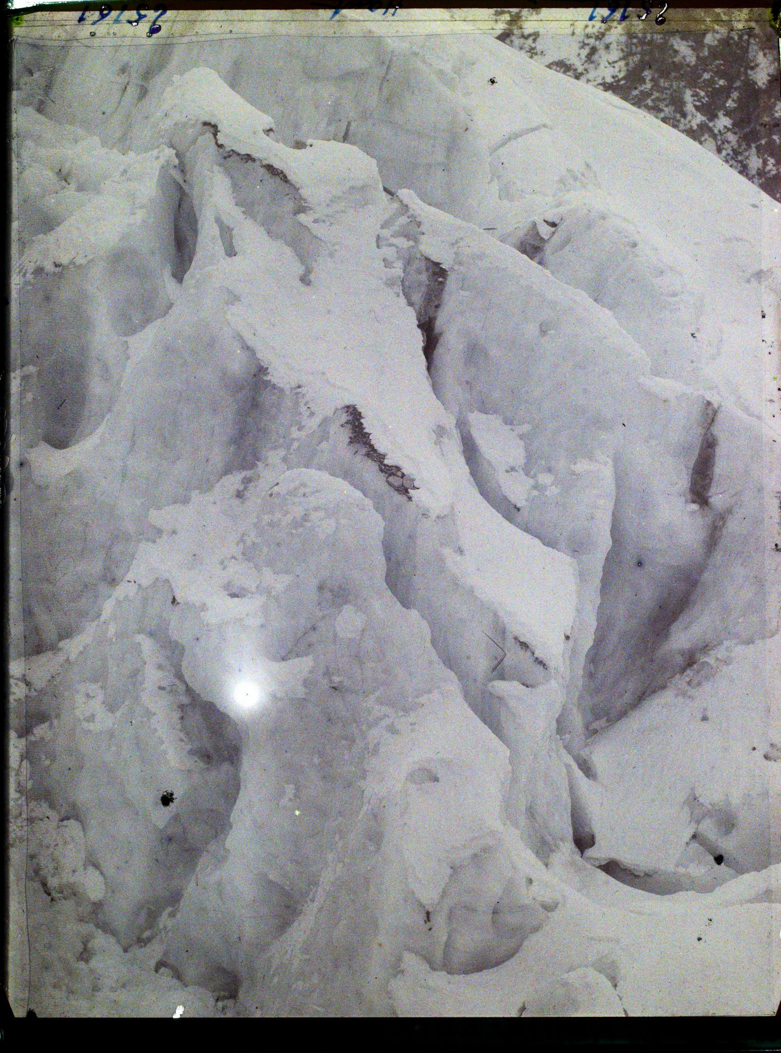 Image représentant France Les Alpes, Glacier des Bossons : Séracs du Glacier Supérieur des Bossons