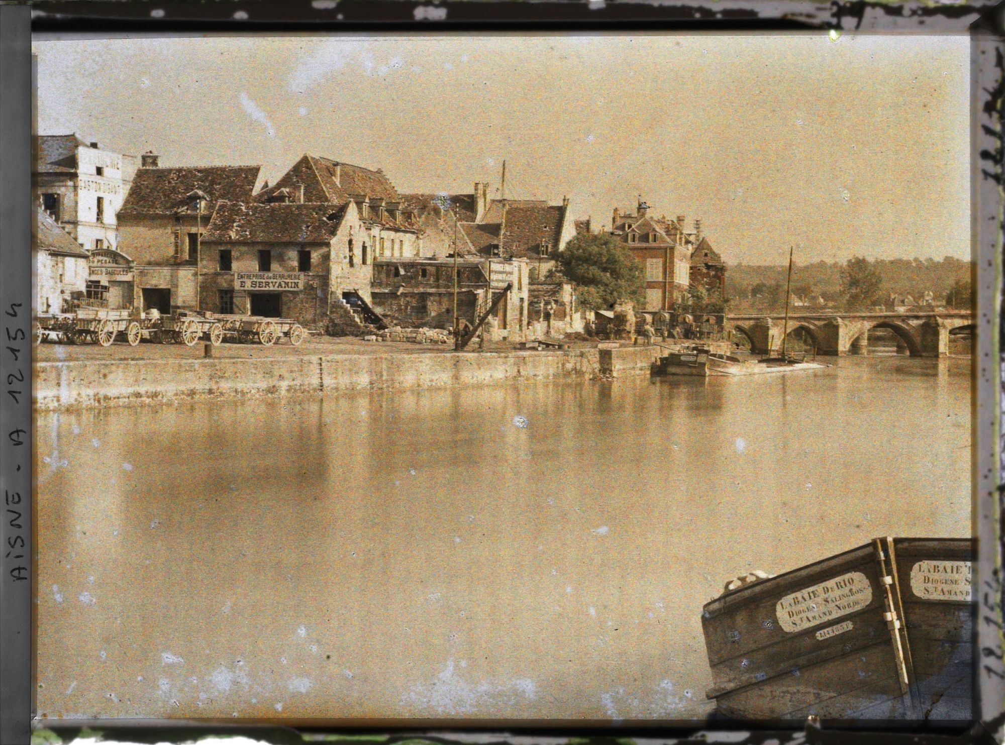 Image représentant Les bords de l'Aisne