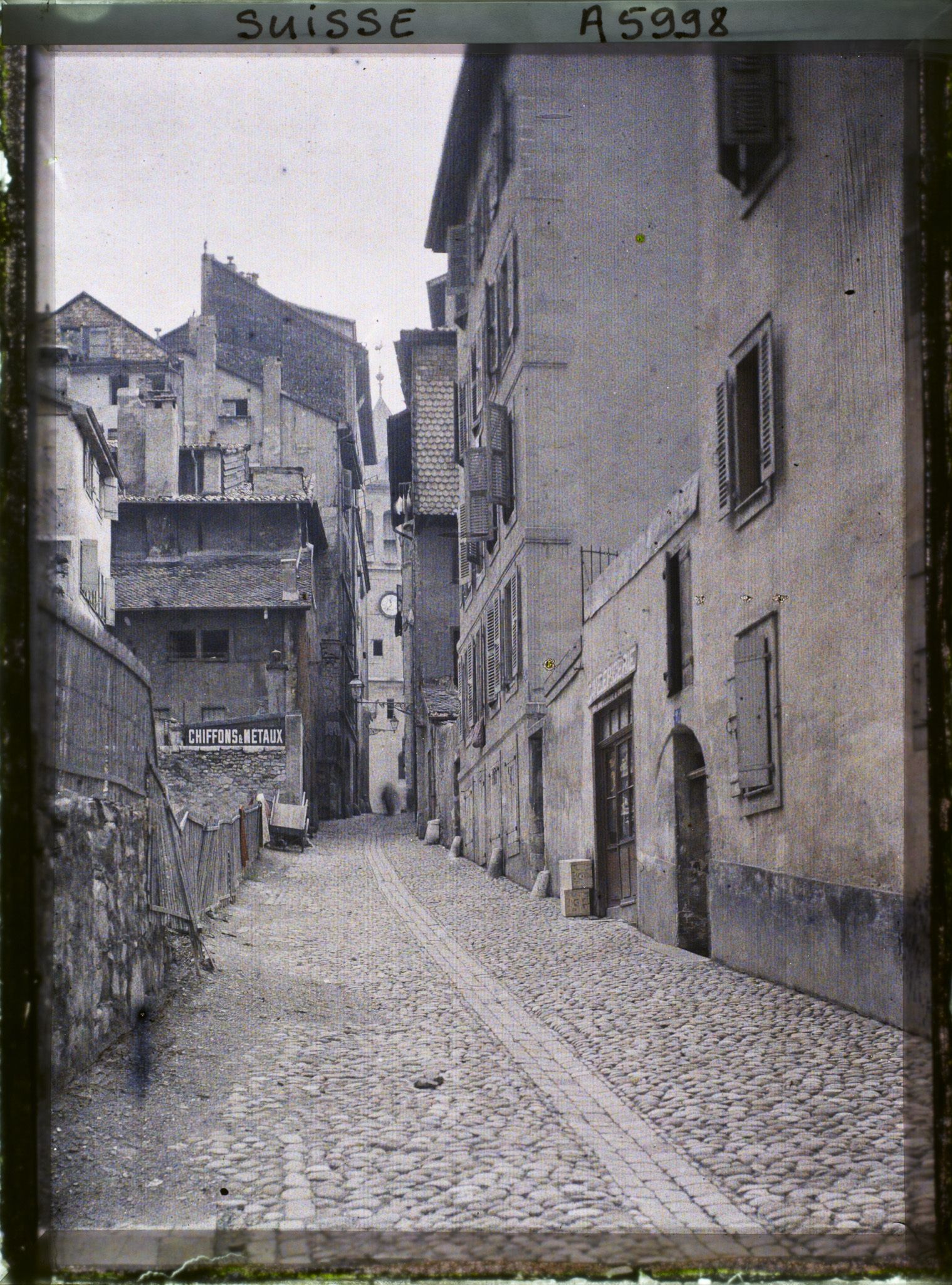 Image représentant Une rue proche du temple de Saint-Gervais