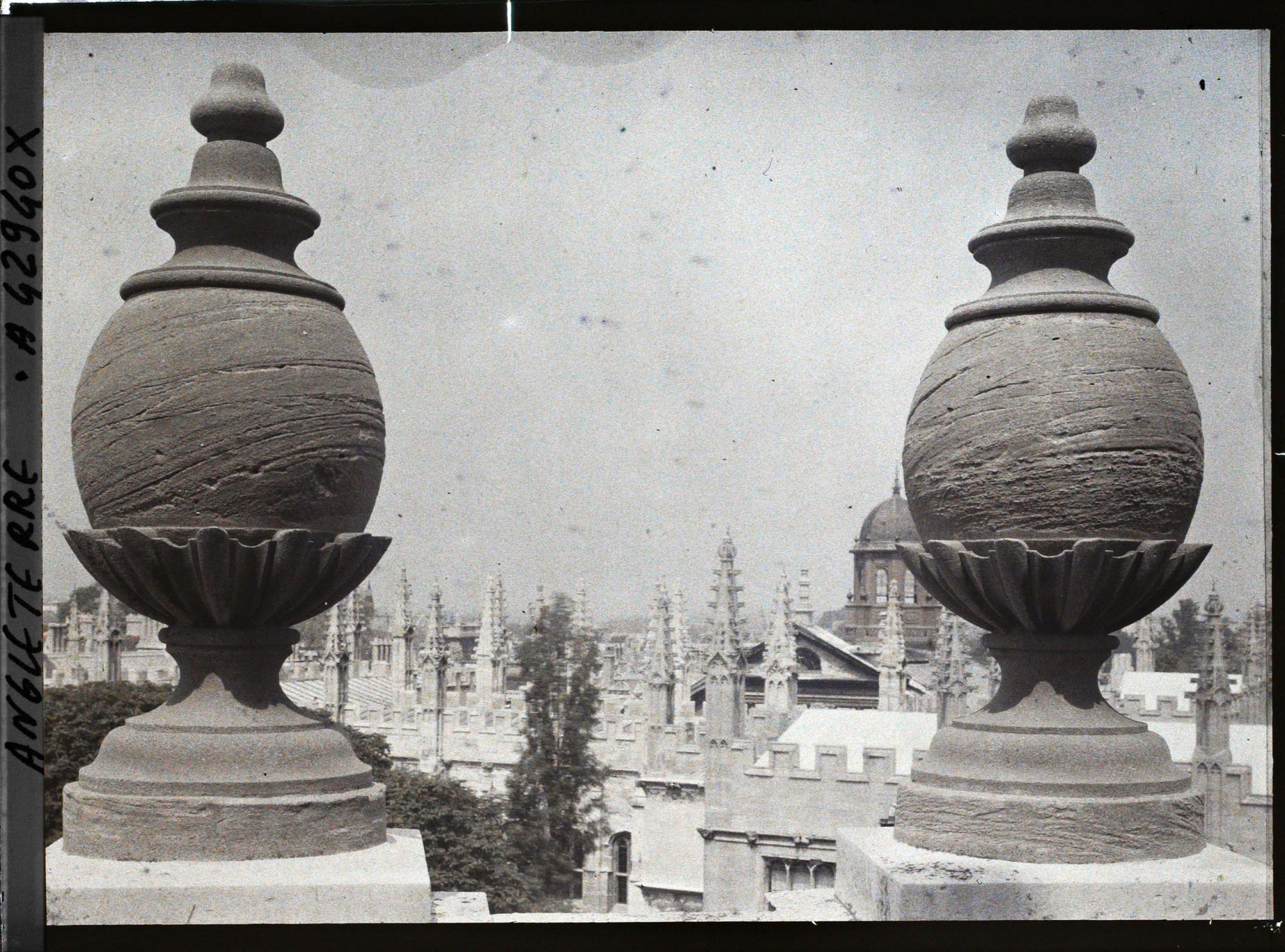 Image représentant Vue prise depuis le sommet de la Radcliffe Science Library