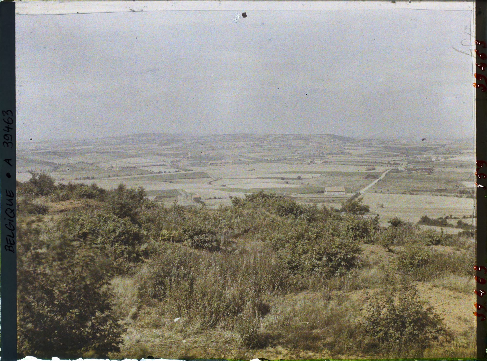 Image représentant Belgique, Kemmel, Vue Générale vers le Mont Noir, Mt Vidaigne, Mt Rouge et Locre