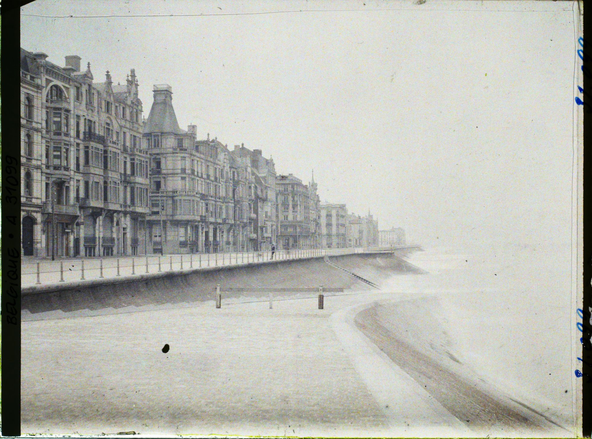 Image représentant Belgique, Ostende, Ensemble de la plage Ouest