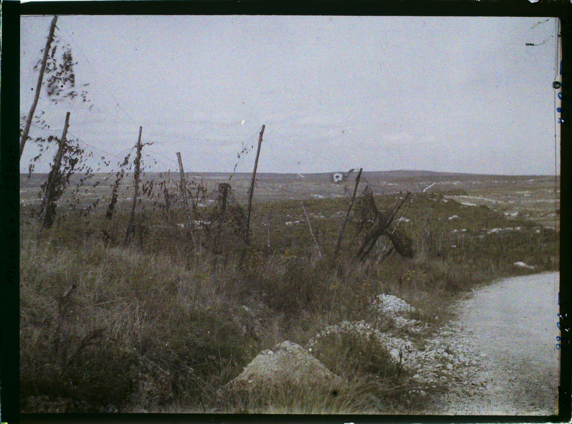 Image représentant France, Verdun, Le reste du Camouflage vers Douaumont