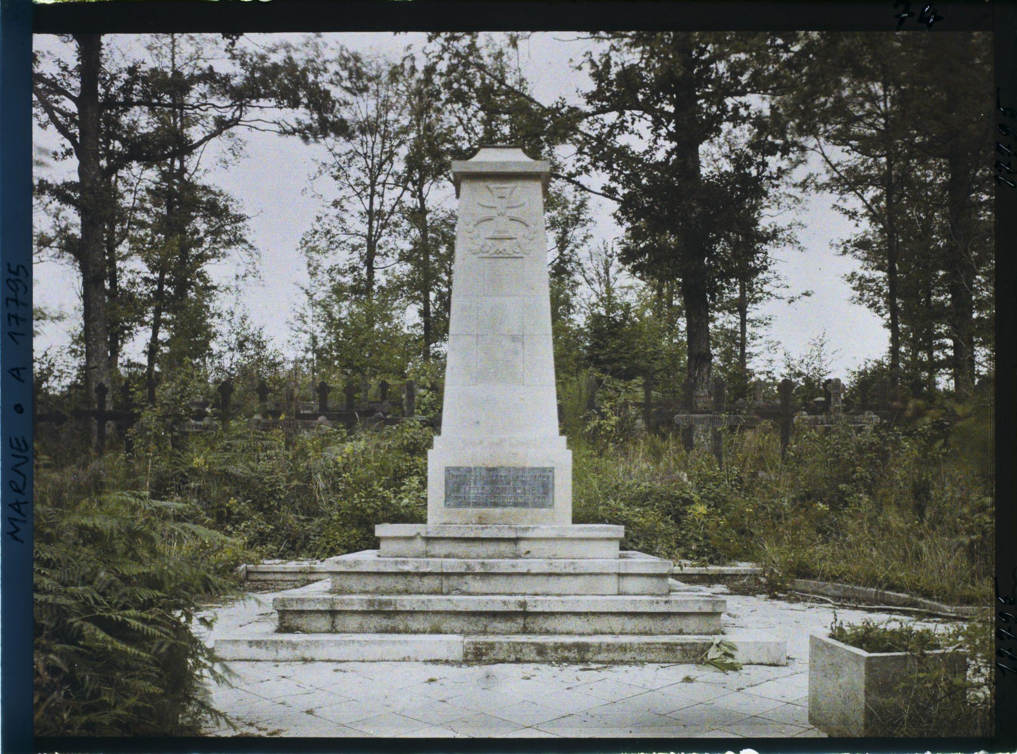 Image représentant France, Bois de la Gruerie, Cimetière allemand dans le bois de la Gruerie