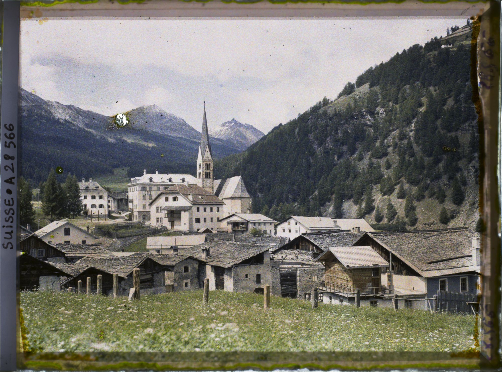Image représentant Panorama sur le village de Santa Maria Val Müstair