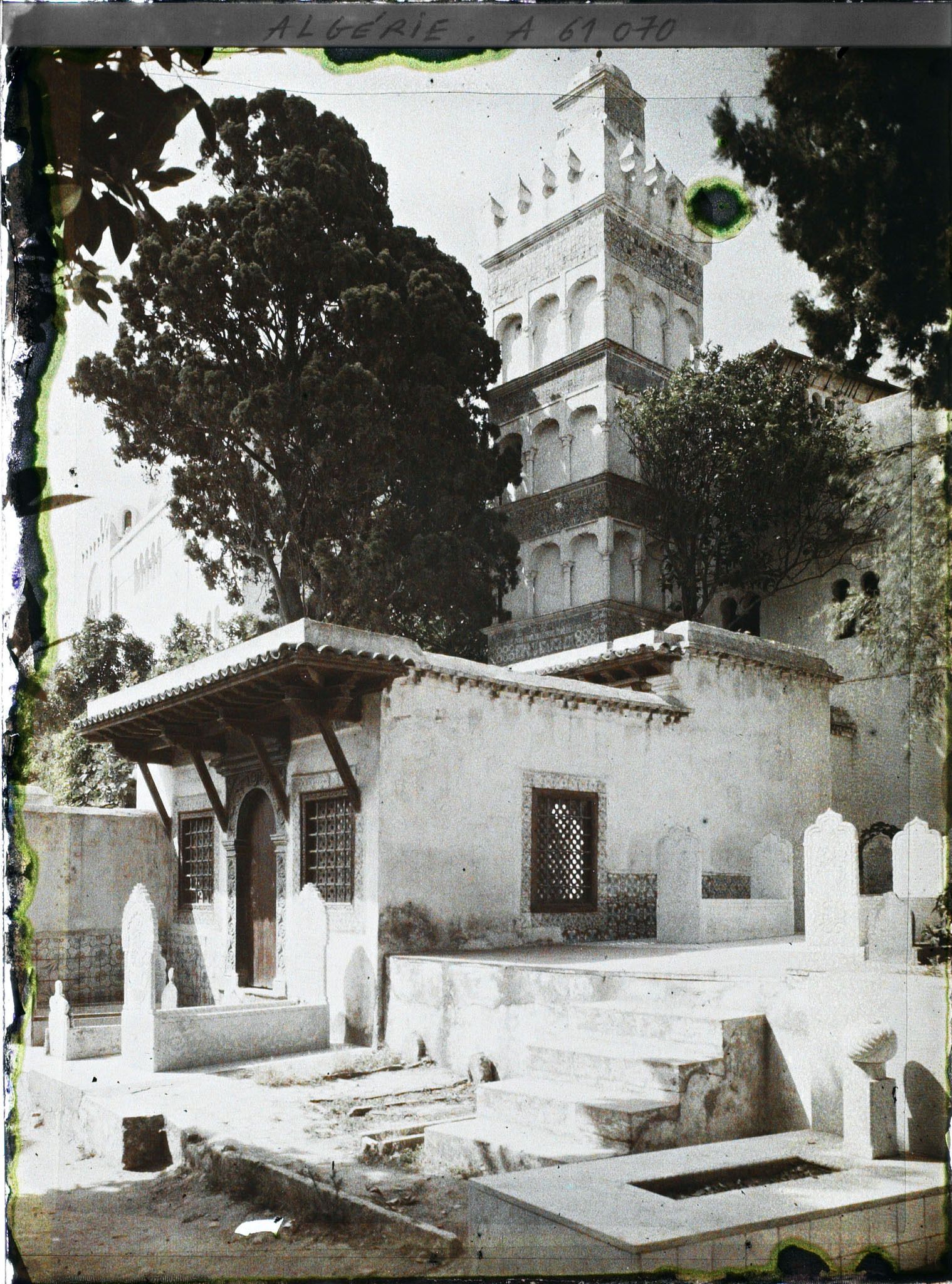 Image représentant Le minaret et la mosquée de Sidi Abd-er-Rhamane