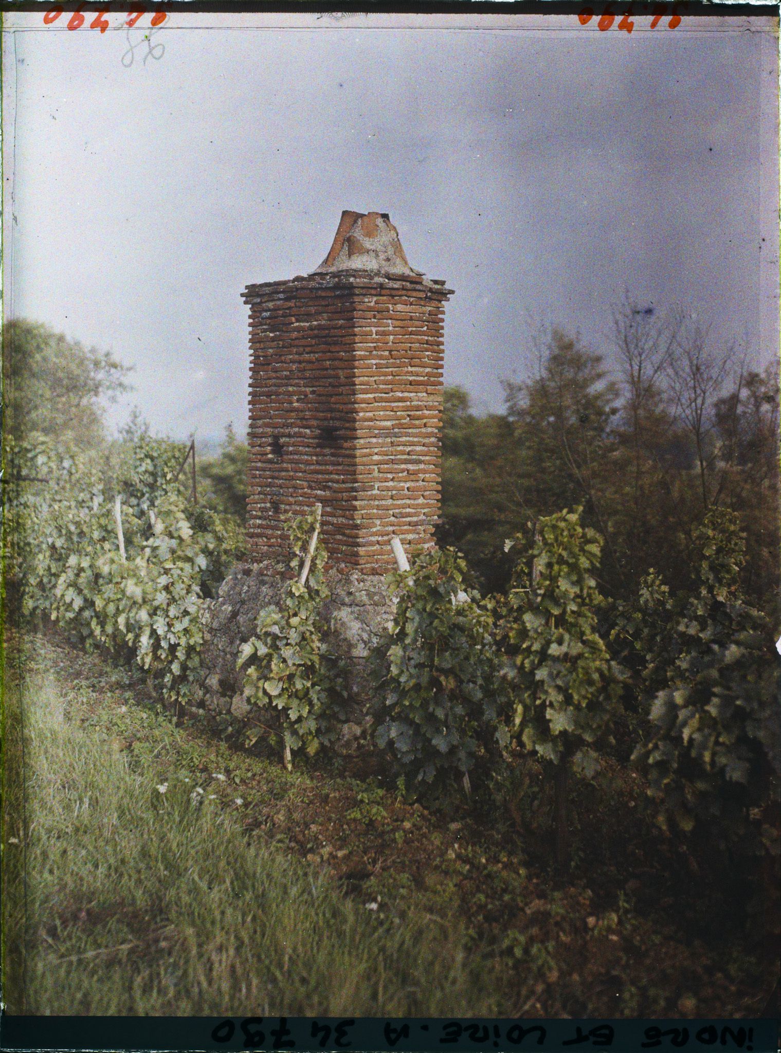 Image représentant Cheminée d'une maison troglodyte