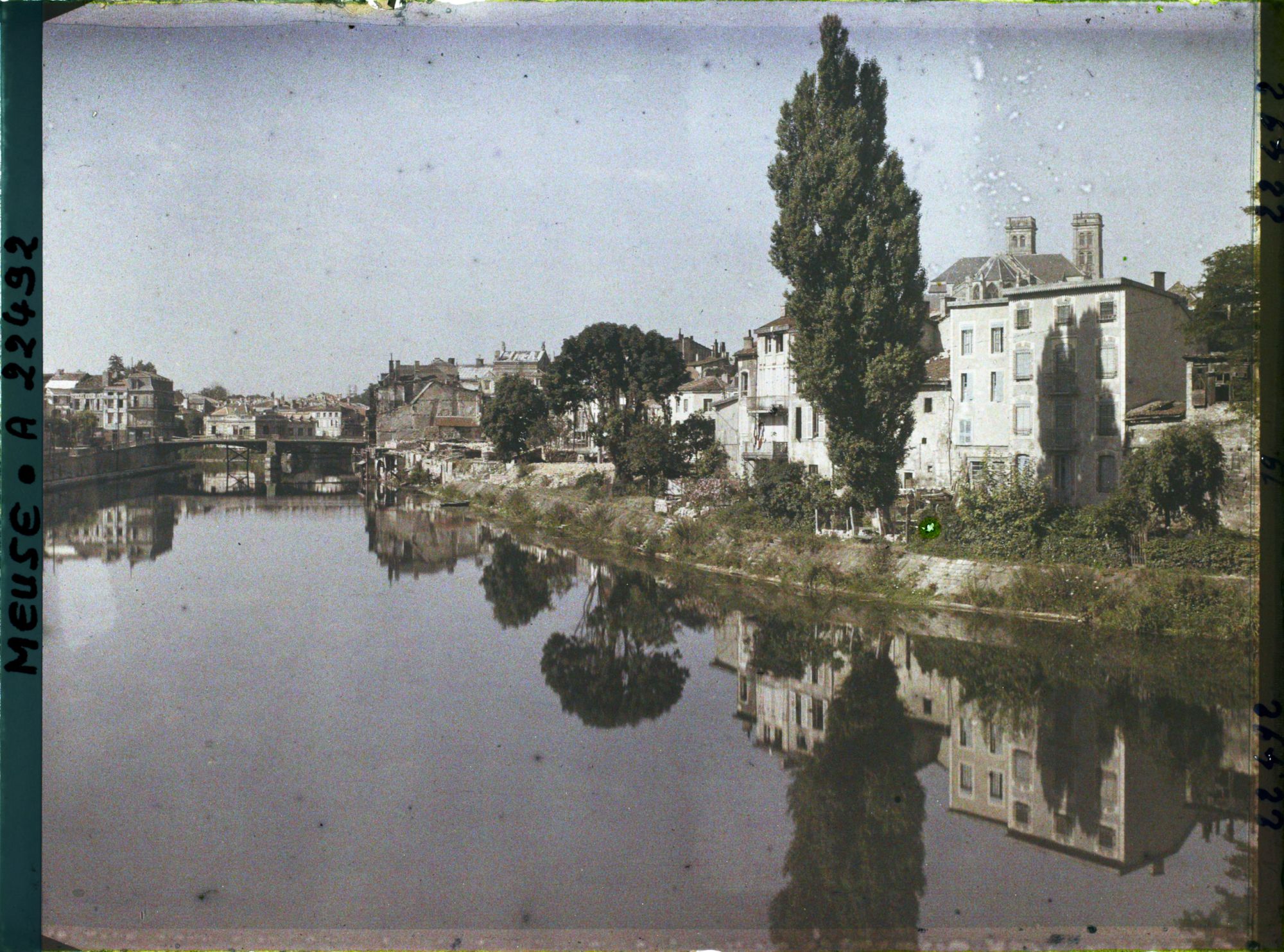 Image représentant France, Verdun, Nouvel Aspect de la rive Gauche de la Meuse