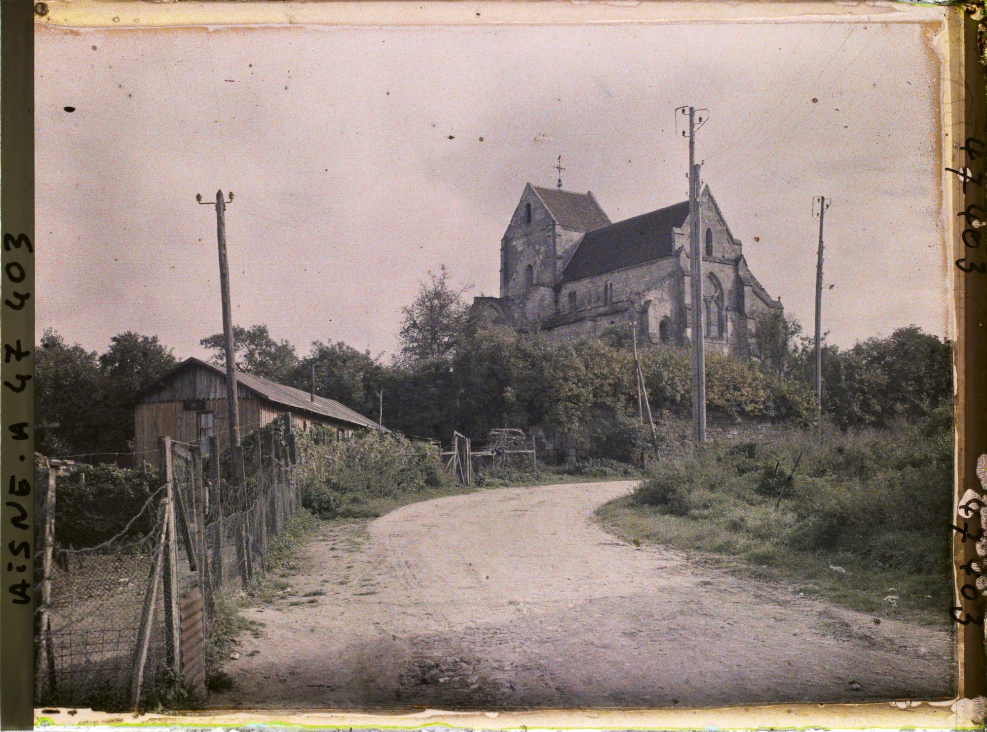 Image représentant France, St Mard, Vue vers l'Eglise