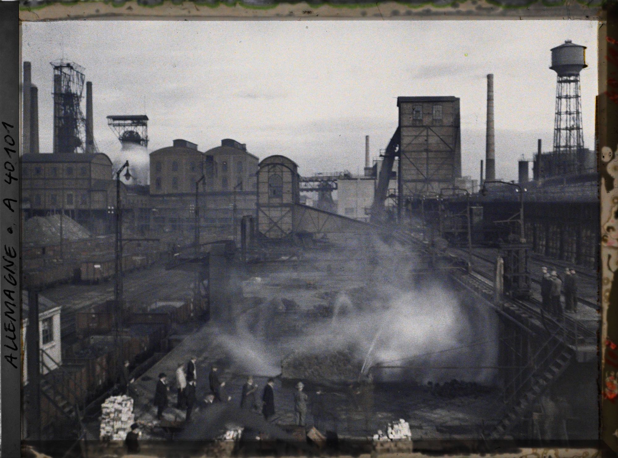 Image représentant Prusse, Ickern Vicktor, Vue Générale s/ la Cokerie défournement