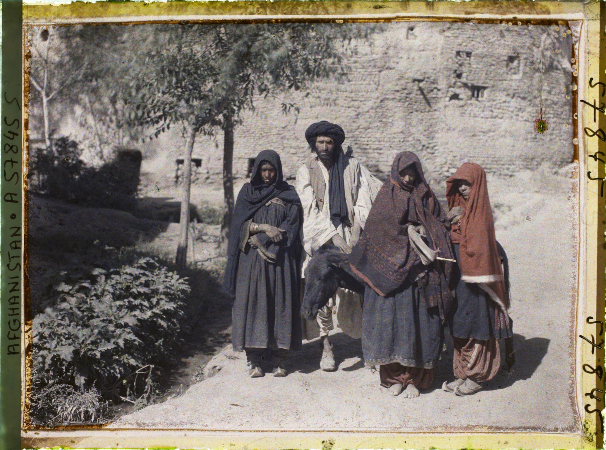 Image représentant Membre d'un famille de nomades (tribu Pachtoun des Nurzaïs ?)