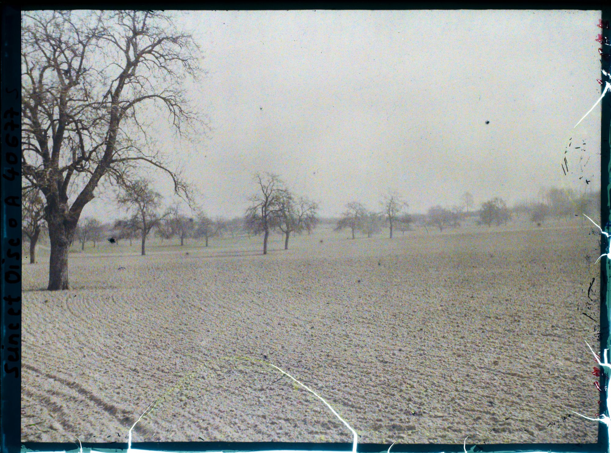 Image représentant France, Les Clayes, Champs labouré