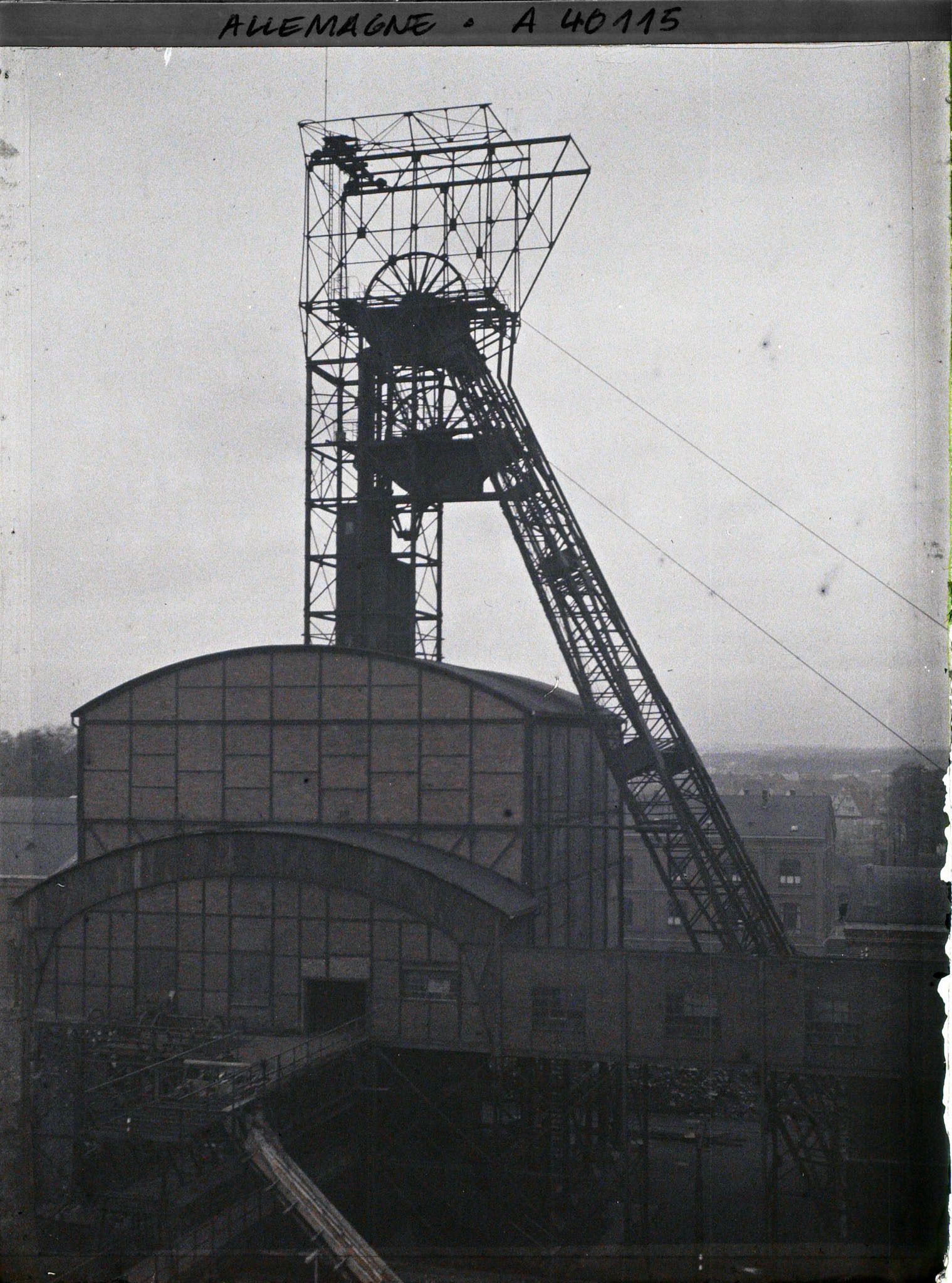 Image représentant Prusse, Ickern Vicktor, Chevalement du puits 3