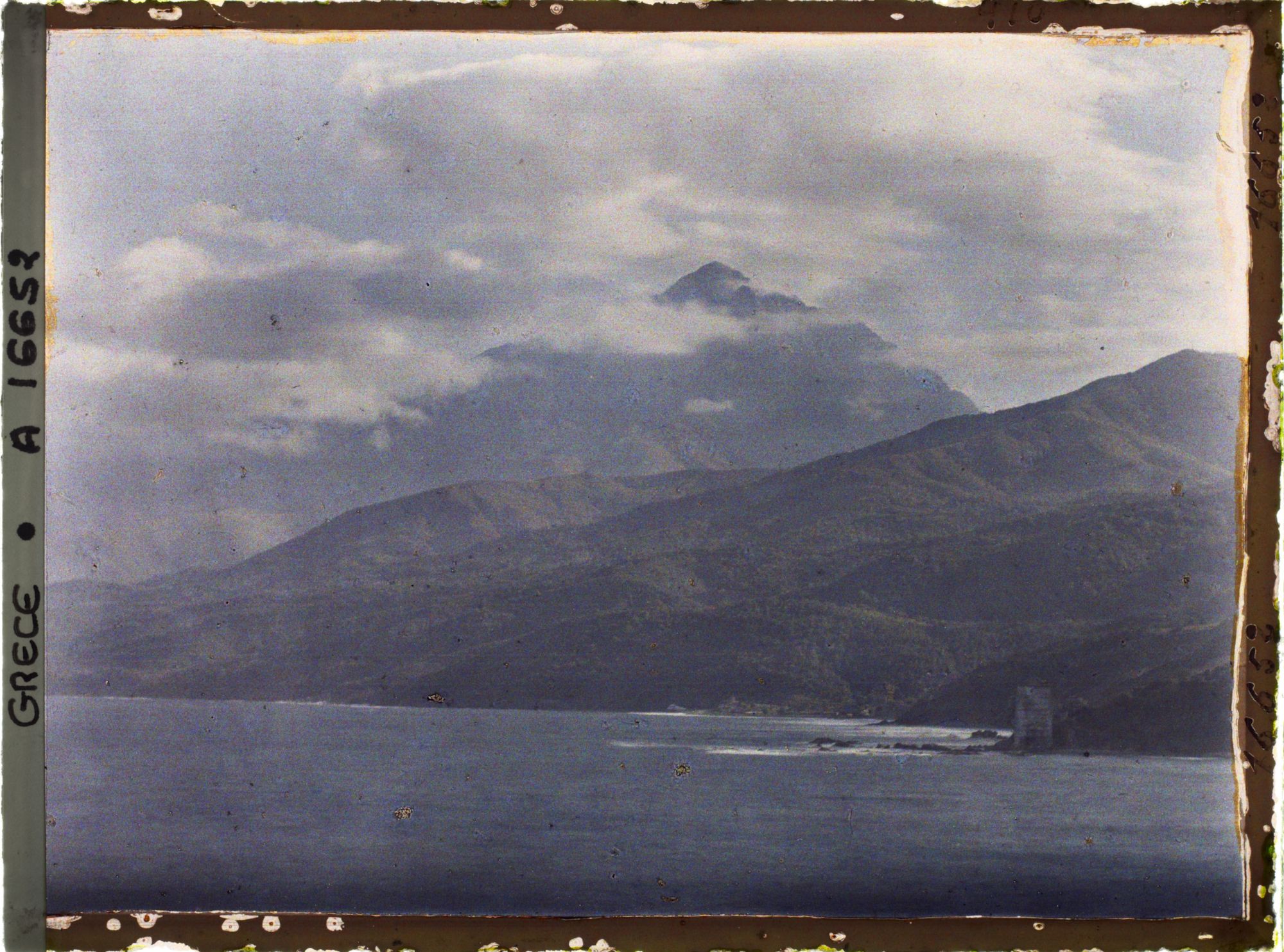 Image représentant Turquie, Mont Athos, Stravonikita, Mont Athos vu du Monastère de Stravonikita