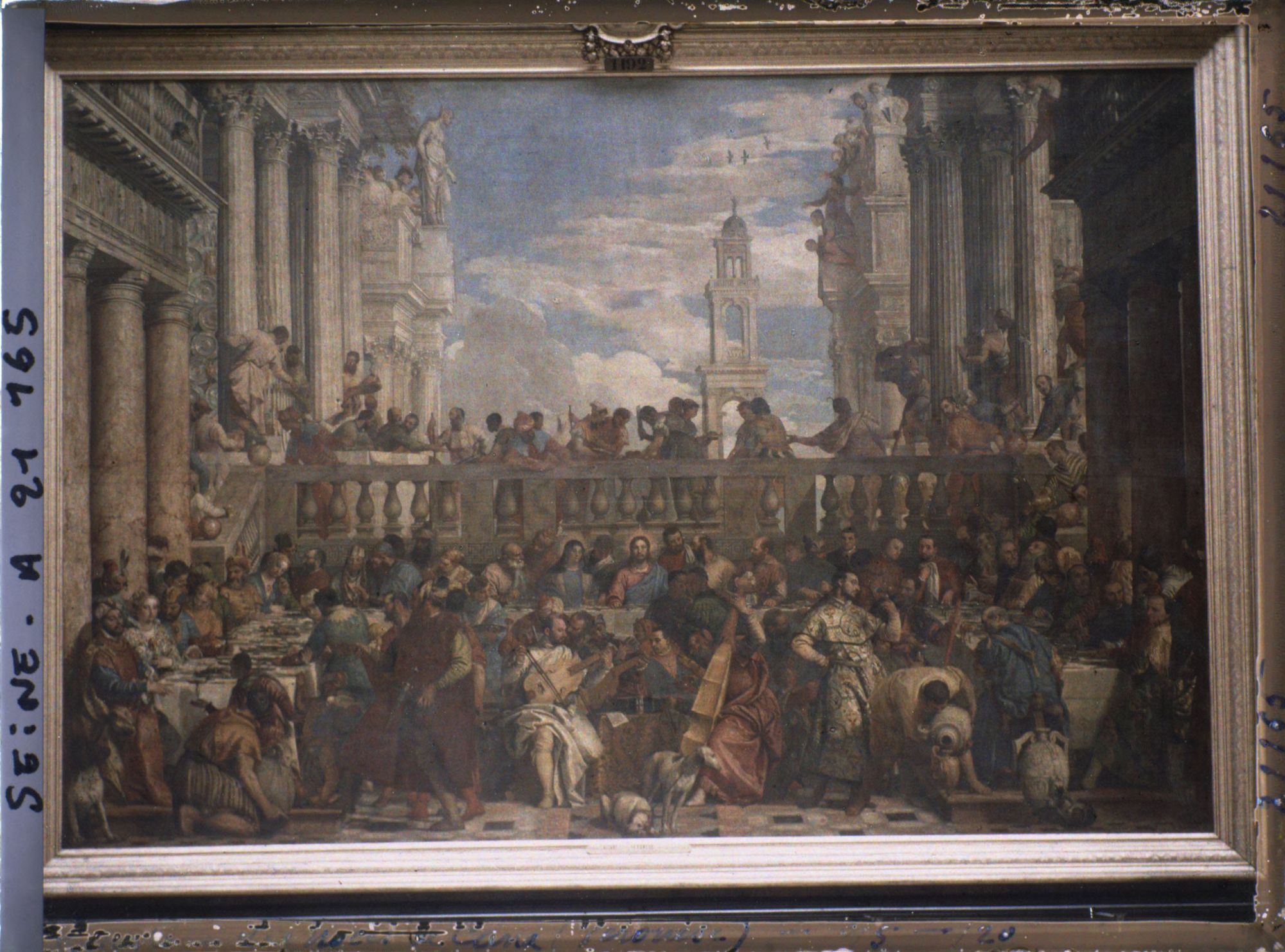 Image représentant Les Noces de Cana de Véronèse, musée du Louvre