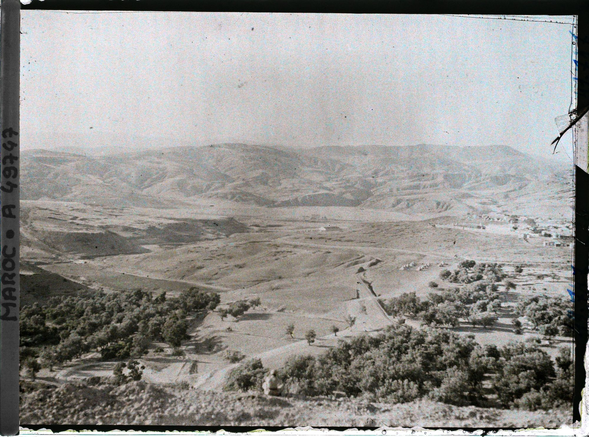 Image représentant Vue du village vers le nord-ouest