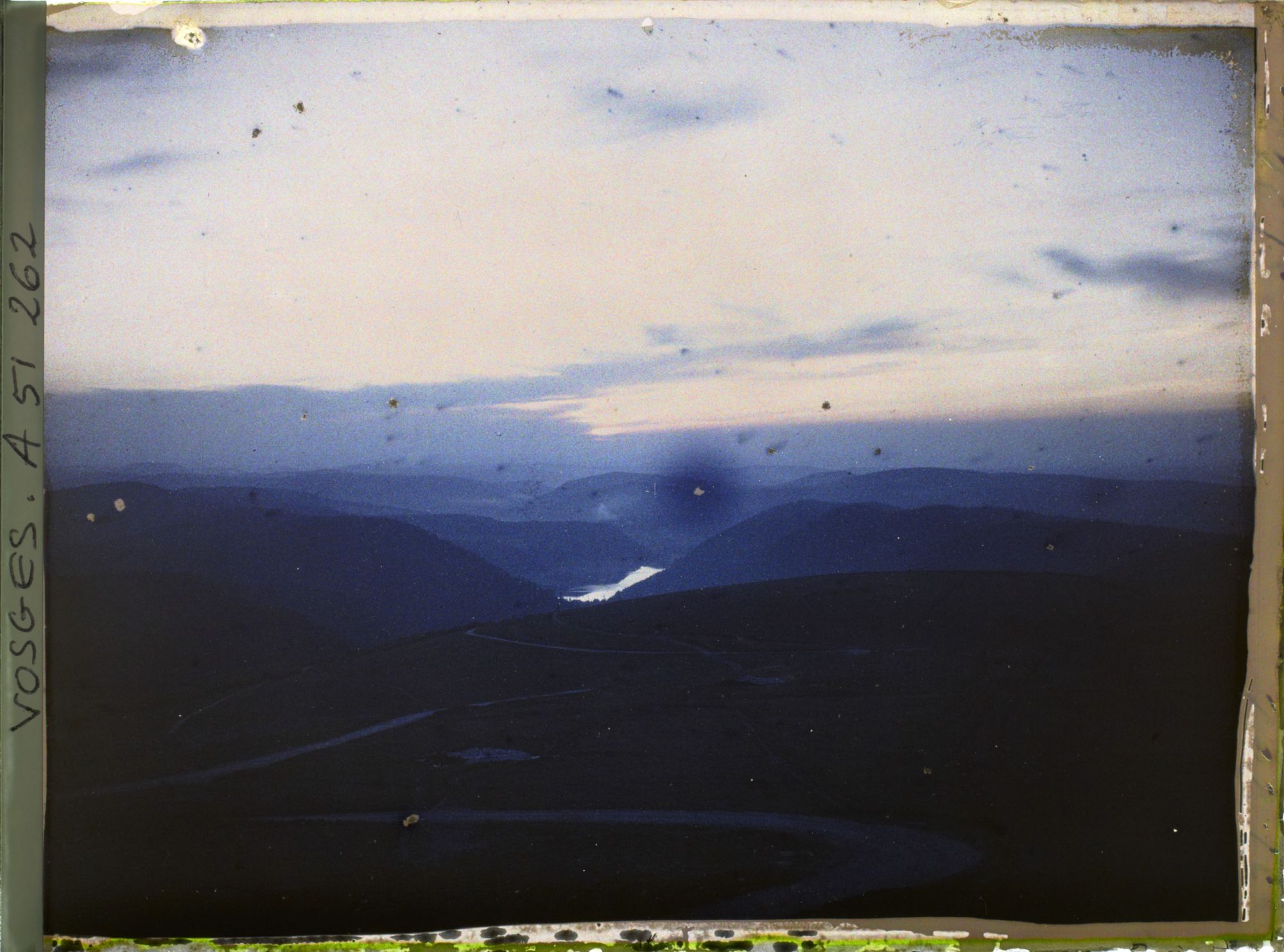 Image représentant Alsace, Houhneck, Coucher de soleil s/ la Vallée de Retournemer