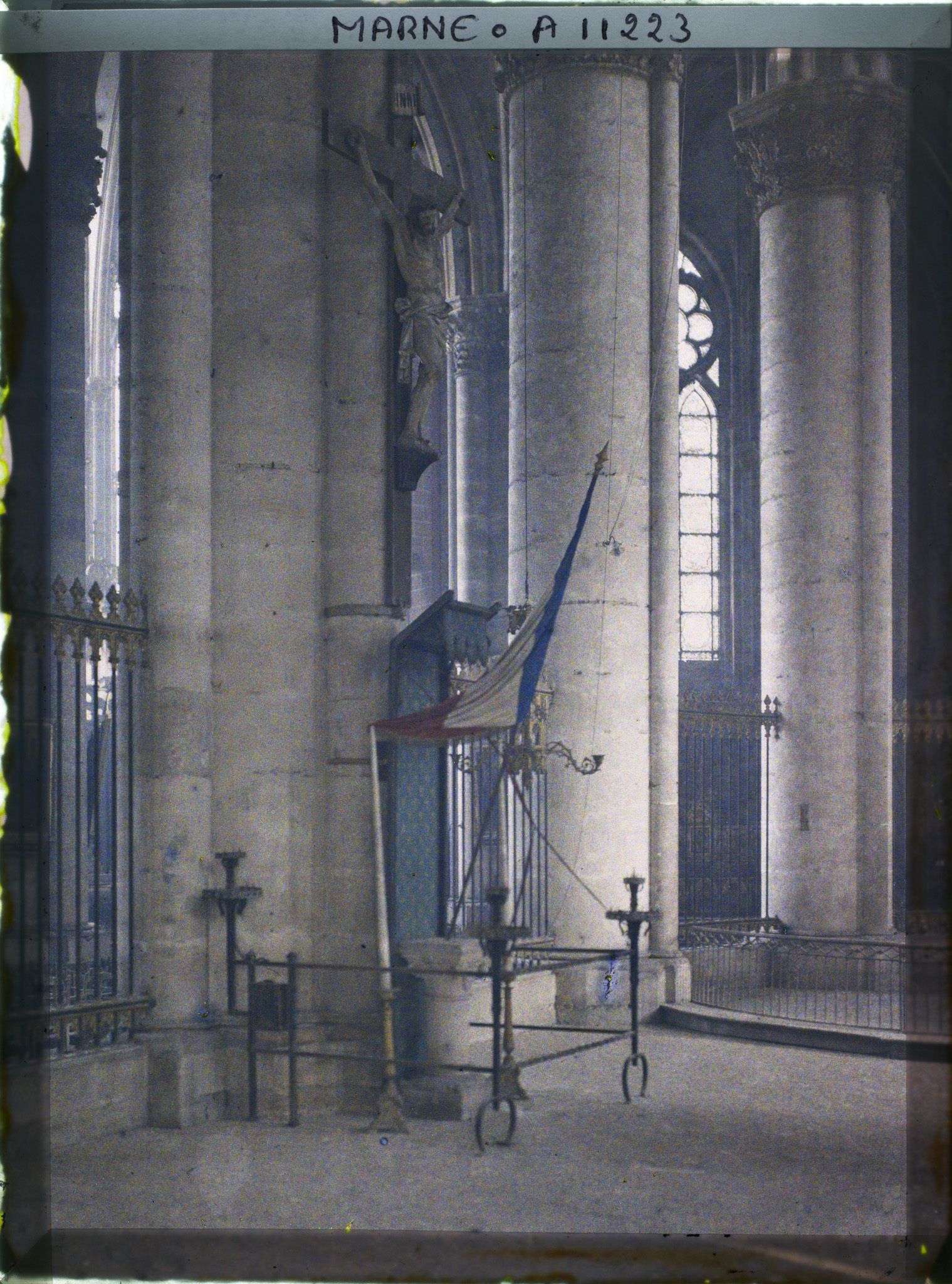 Image représentant L'emplacement de la statue de Jeanne d'Arc dans la cathédrale