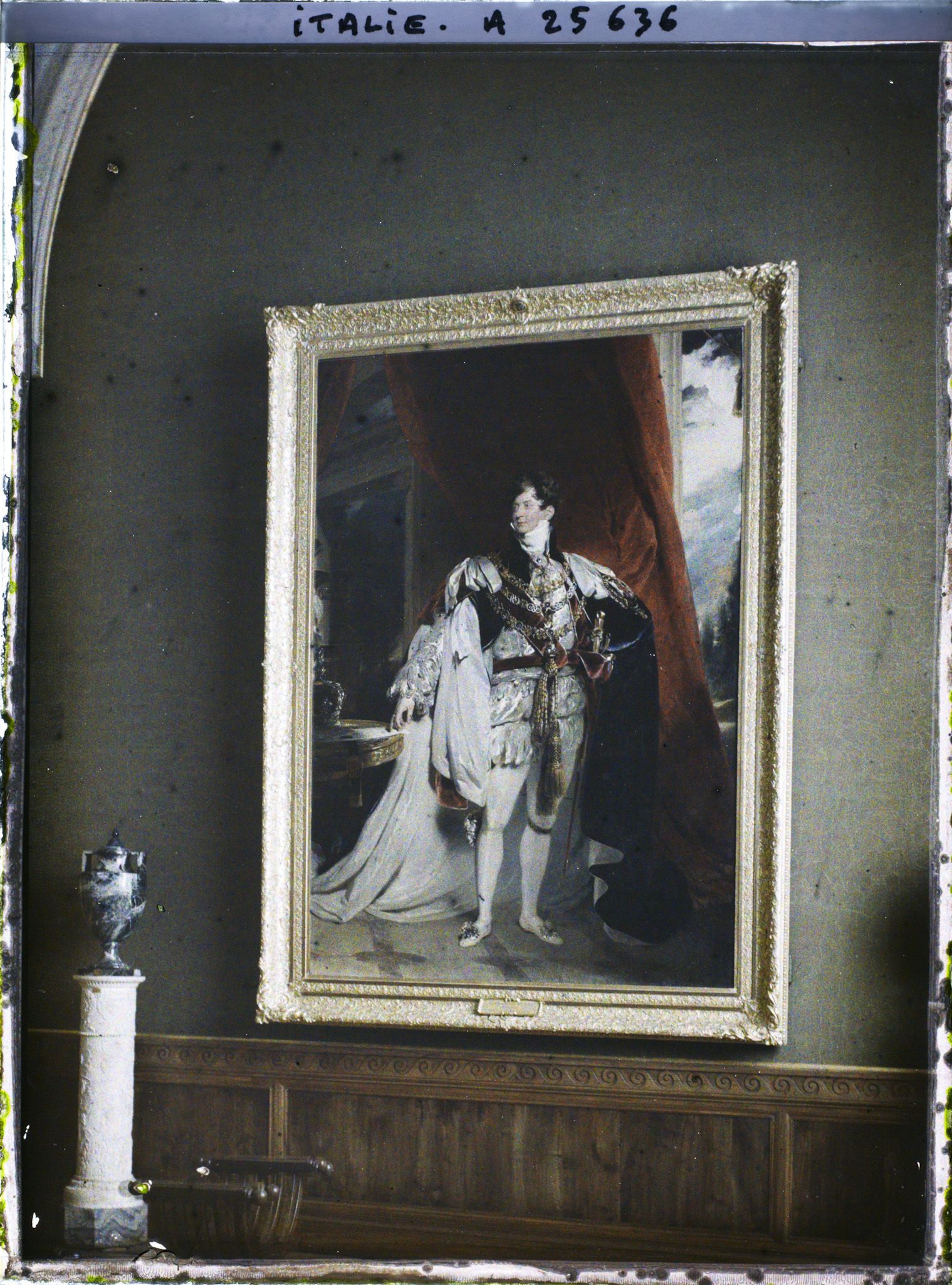 Image représentant Pinacothèque des musées du Vatican : portrait de Georges IV, roi d'Angleterre