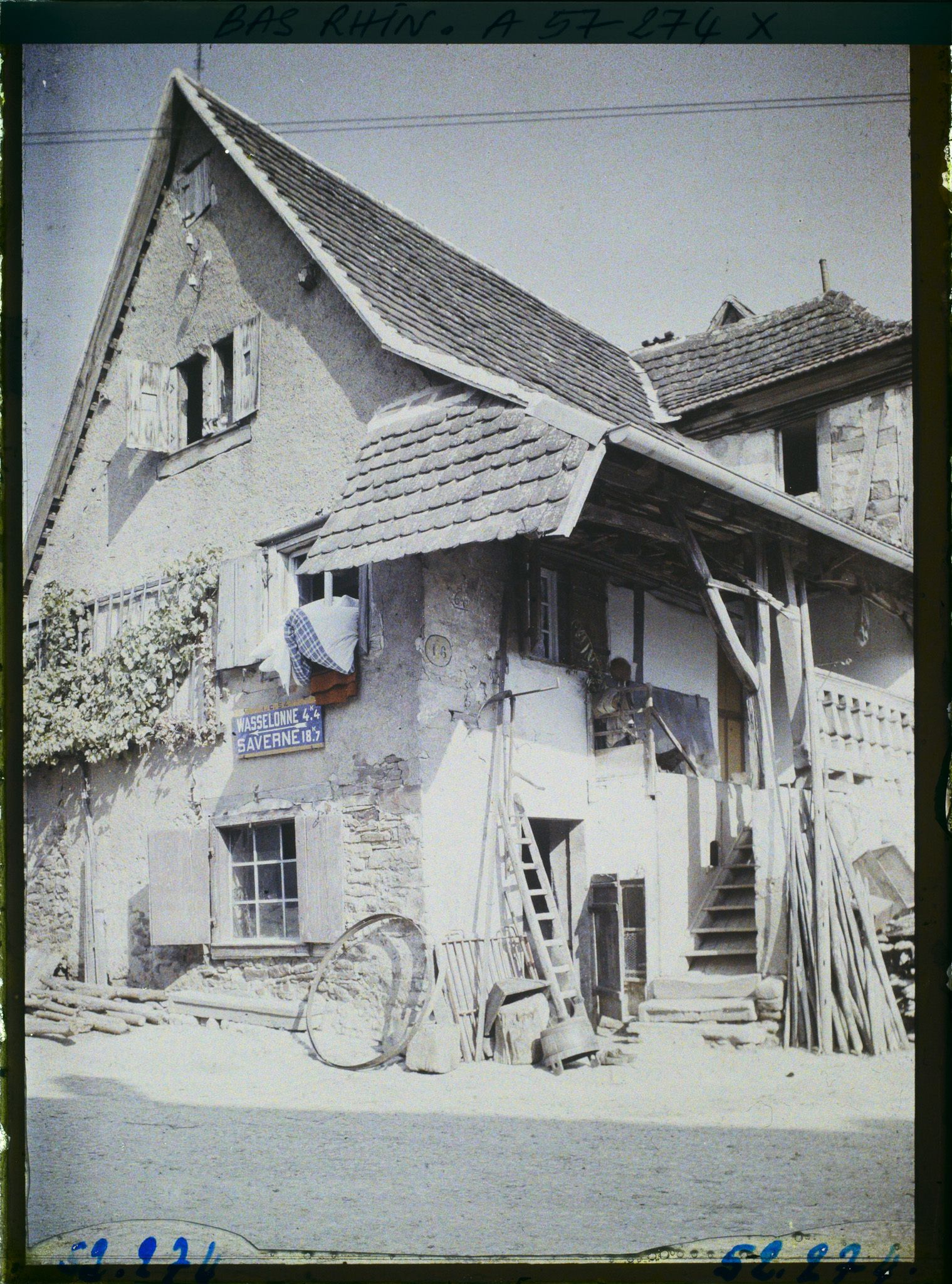 Image représentant Alsace, Westhoffein, Vieille maison