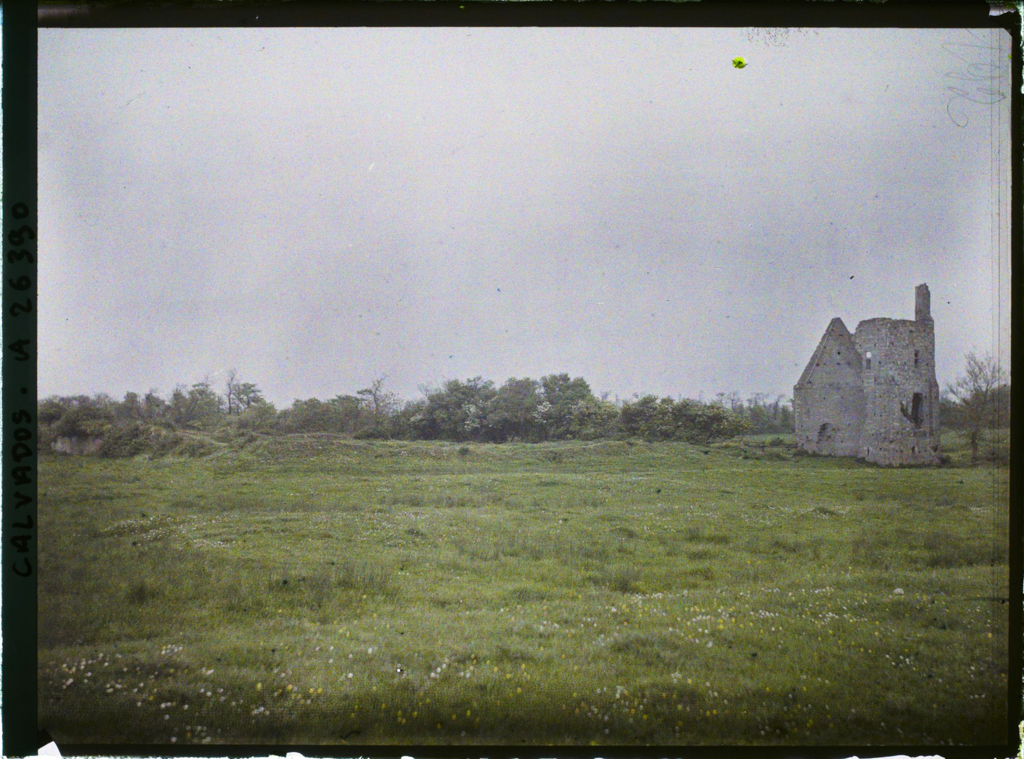 Image représentant Emplacement des murs d'enceinte du château fort de Maisy