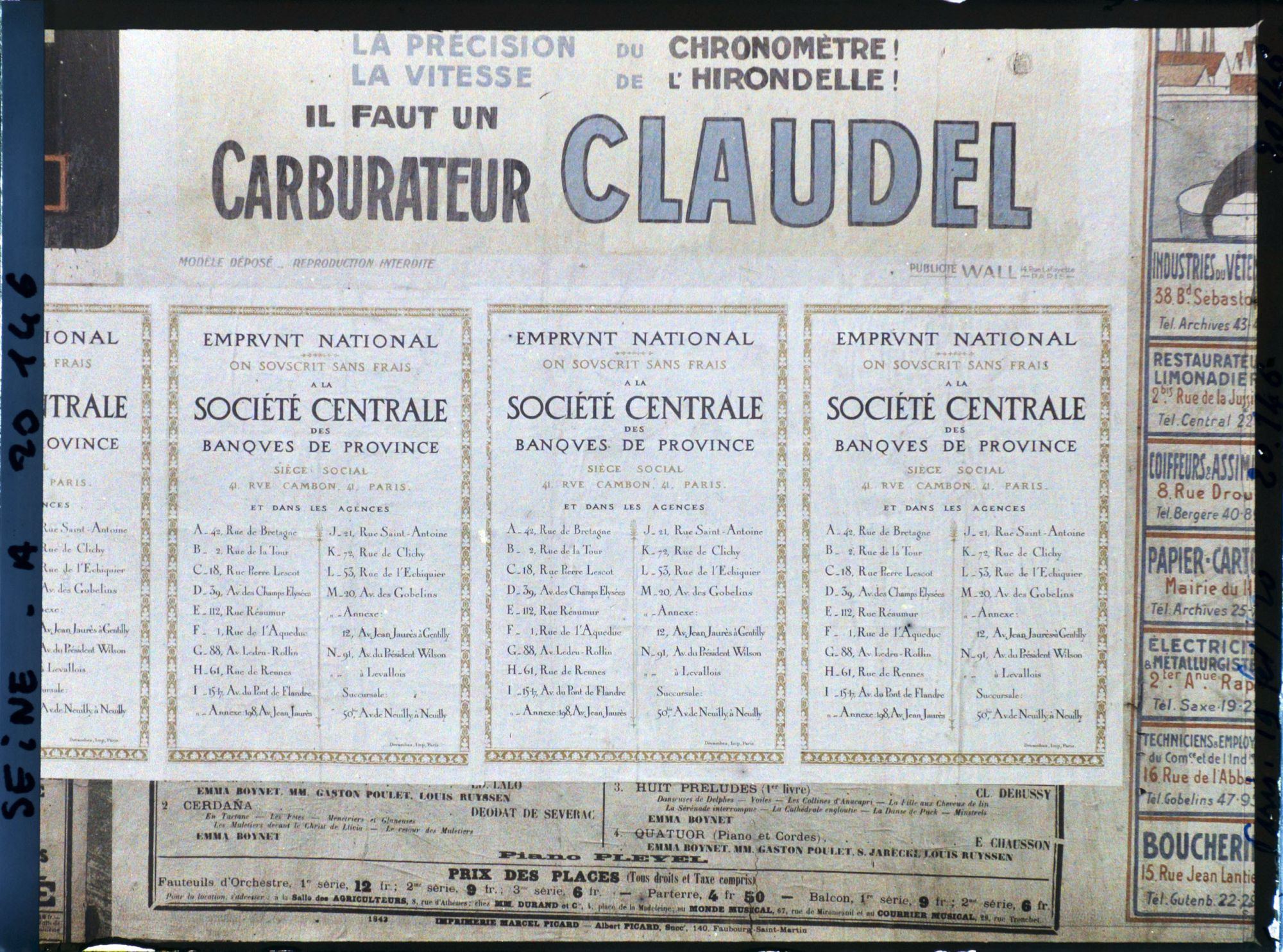 Image représentant Affiche de l'emprunt national de 1920, Société Générale