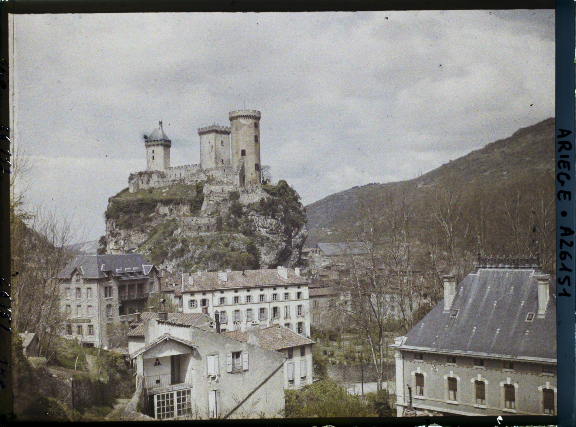 Image représentant Le château vu vers le nord
