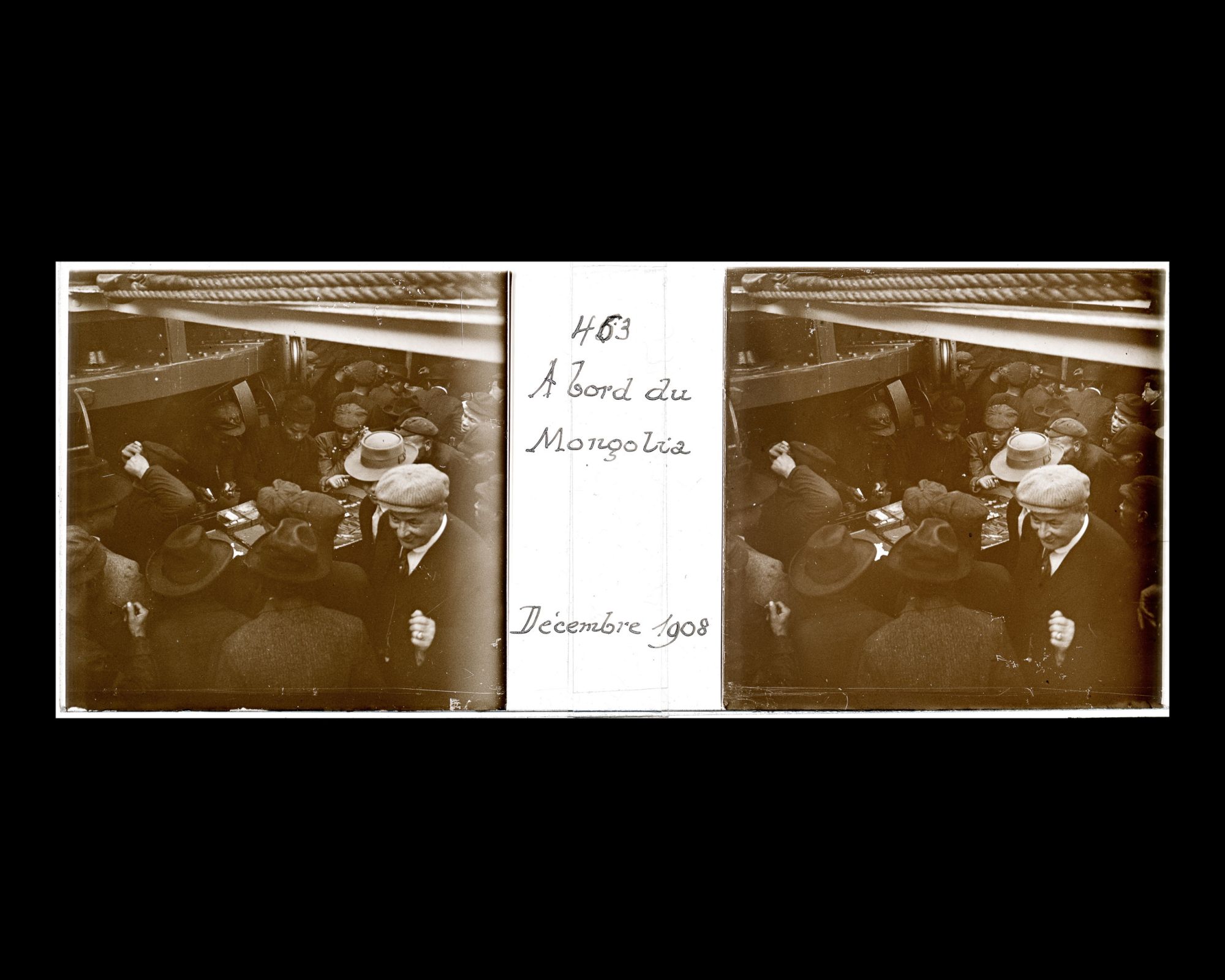 Image représentant Jeux d'argent organisés par les chinois pour les passagers des 3emes classes