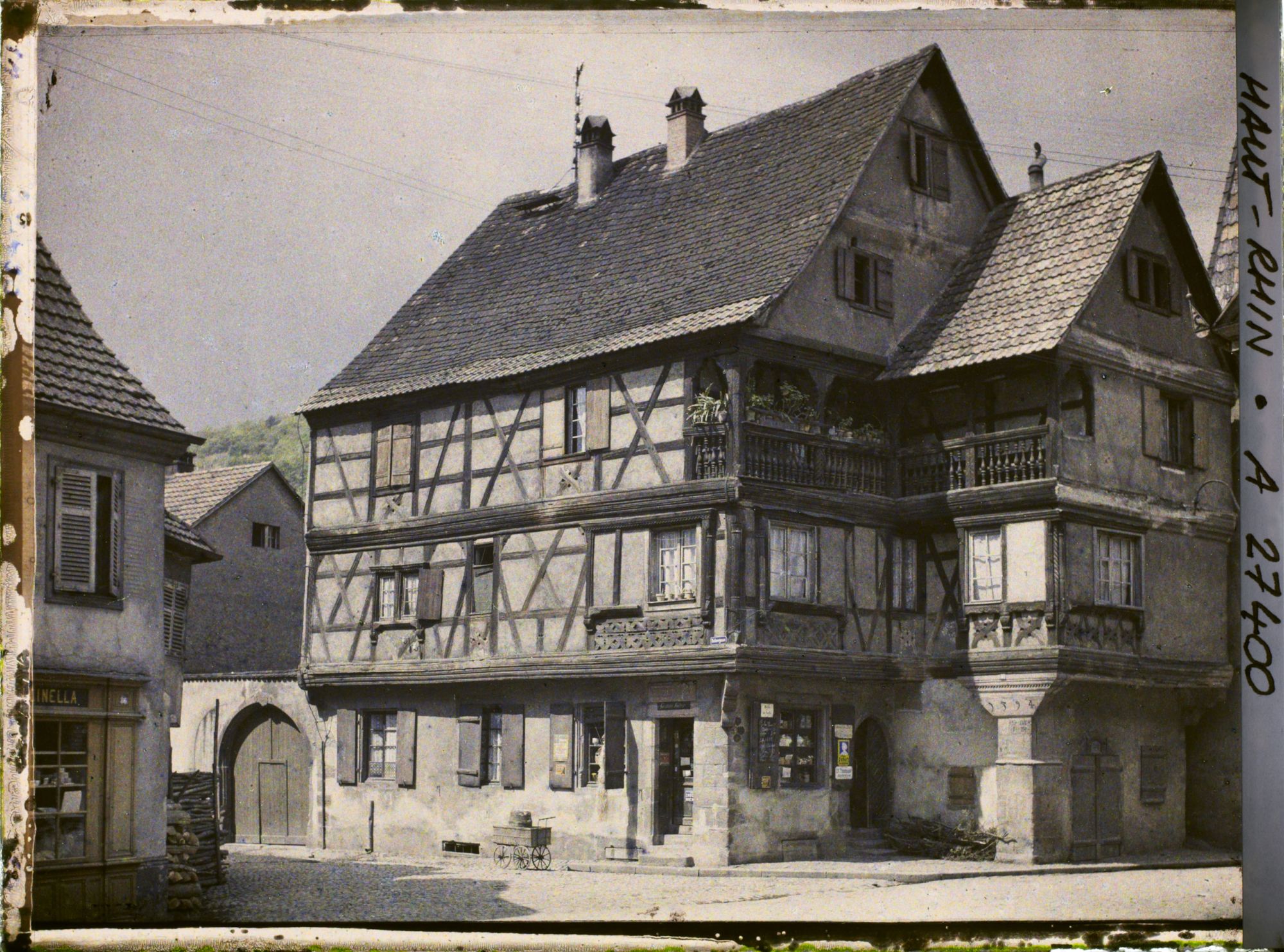 Image représentant France, Kaysersberg, La Maison du Maréchal ferrant (1460)