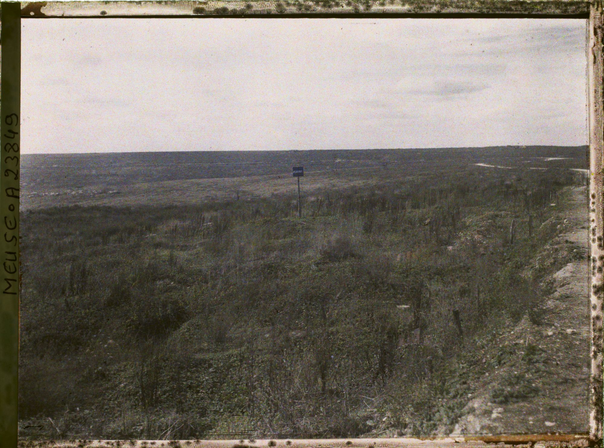 Image représentant France, Fleury, Emplacement du village de Fleury