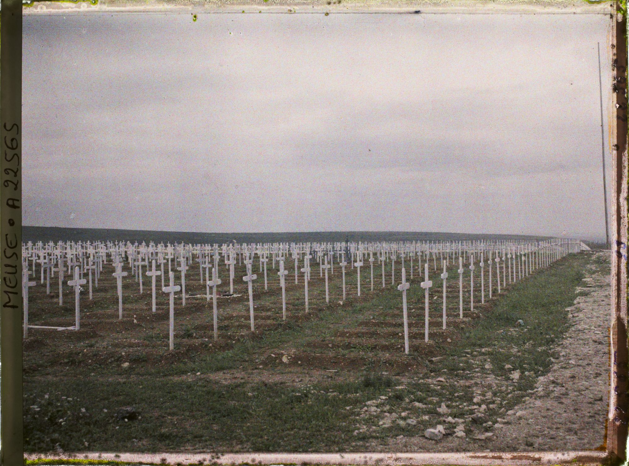 Image représentant France, Vaux, Vue Générale du Cimetière militaire de Fleury