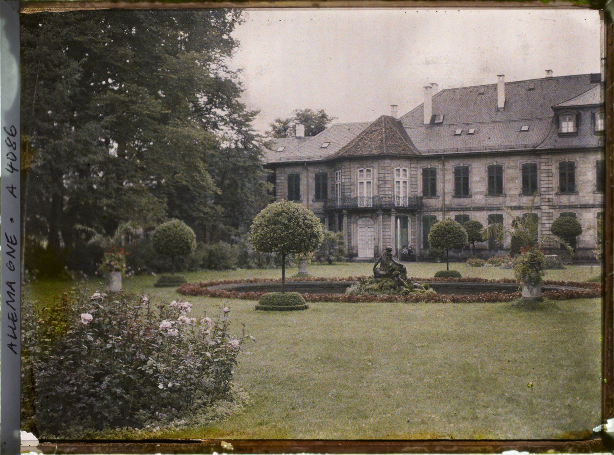 Image représentant Bavière, Bayreuth, Jardin du Chateau Neuf