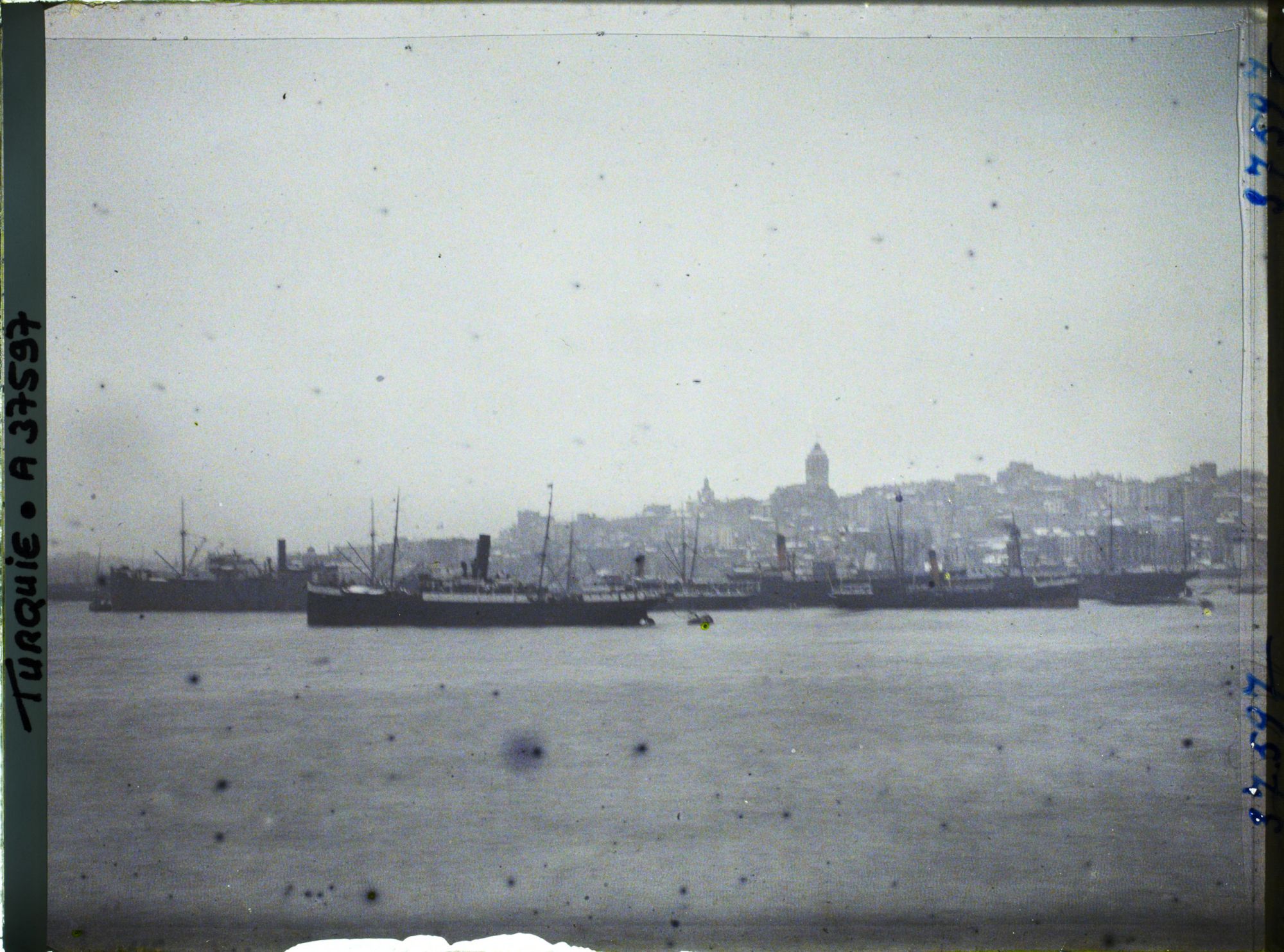 Image représentant Turquie, Constantinople, Galata sous la neige