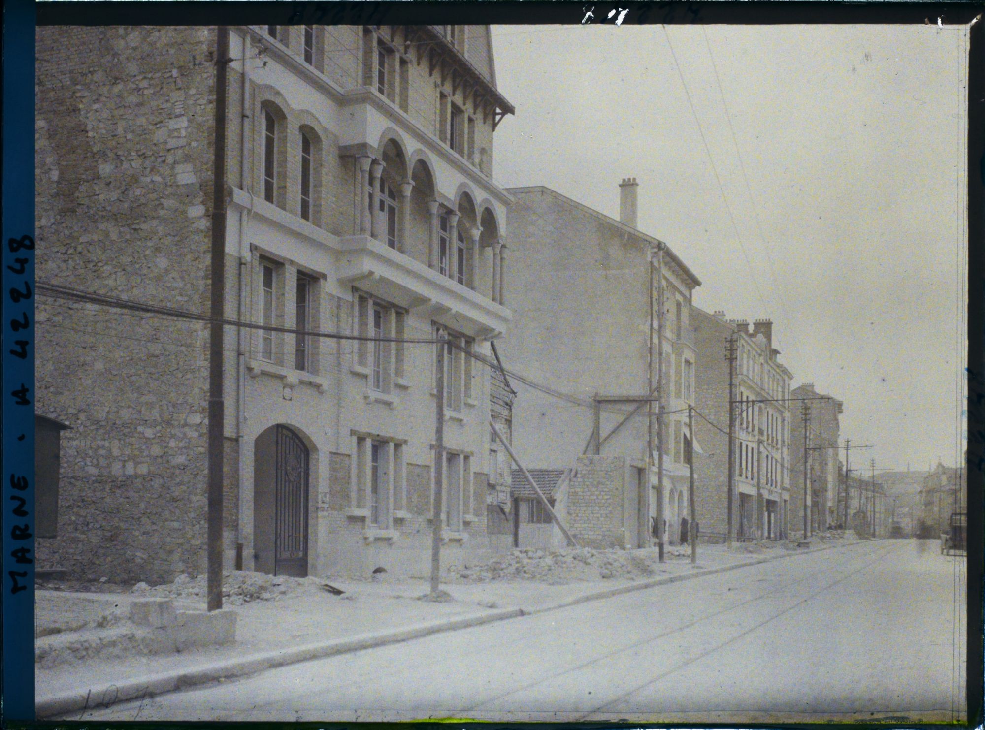 Image représentant France, Reims, Rue Gambetta