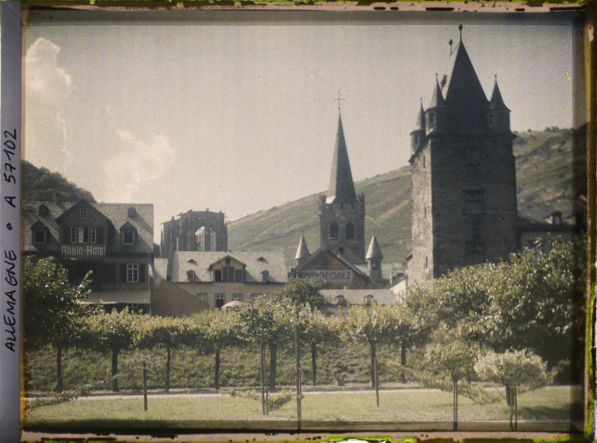 Image représentant Bords du Rhin, Bacharach, Bacharach vues diverses