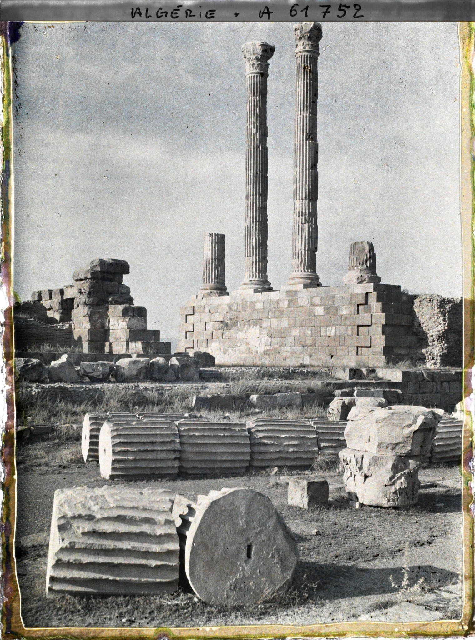 Image représentant Algérie, Timgad, Le Capitole