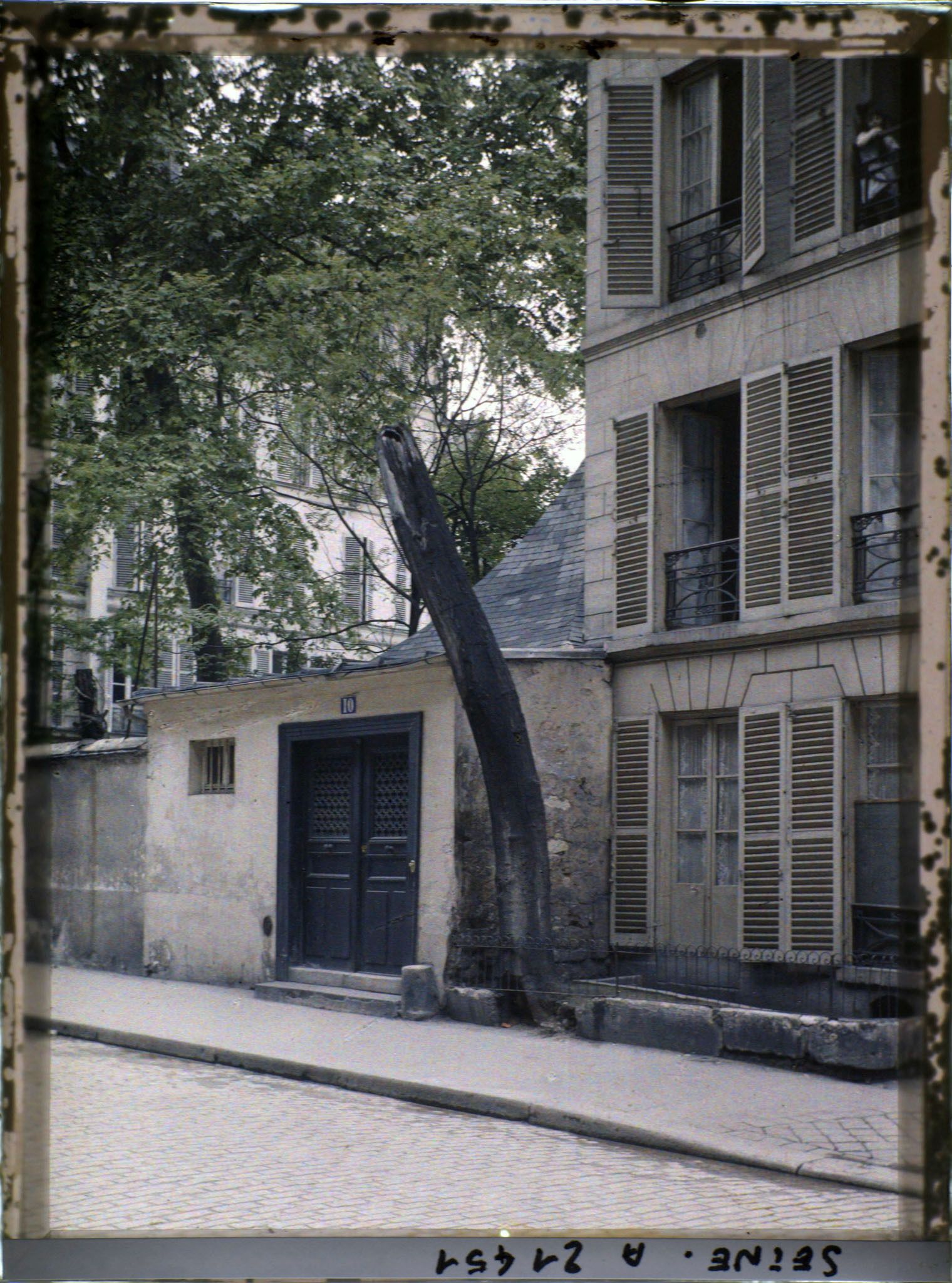 Image représentant "L'Arbre de la liberté" au n° 10 rue Coëtlogon