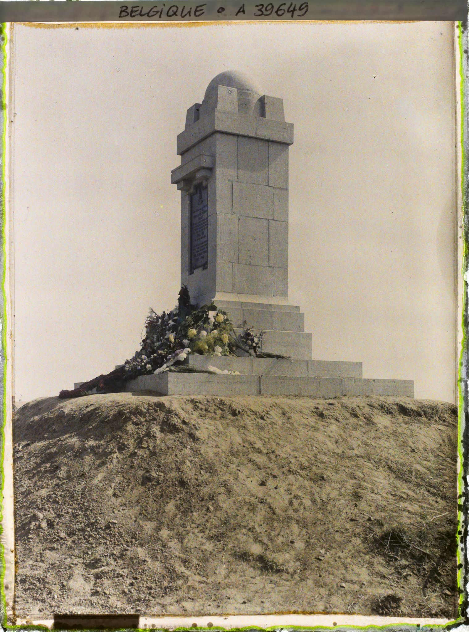 Image représentant Belgique, La côte 60, Monument de la Côte 60 à la Gloire des Queen Victoria rifles, Avril 1915