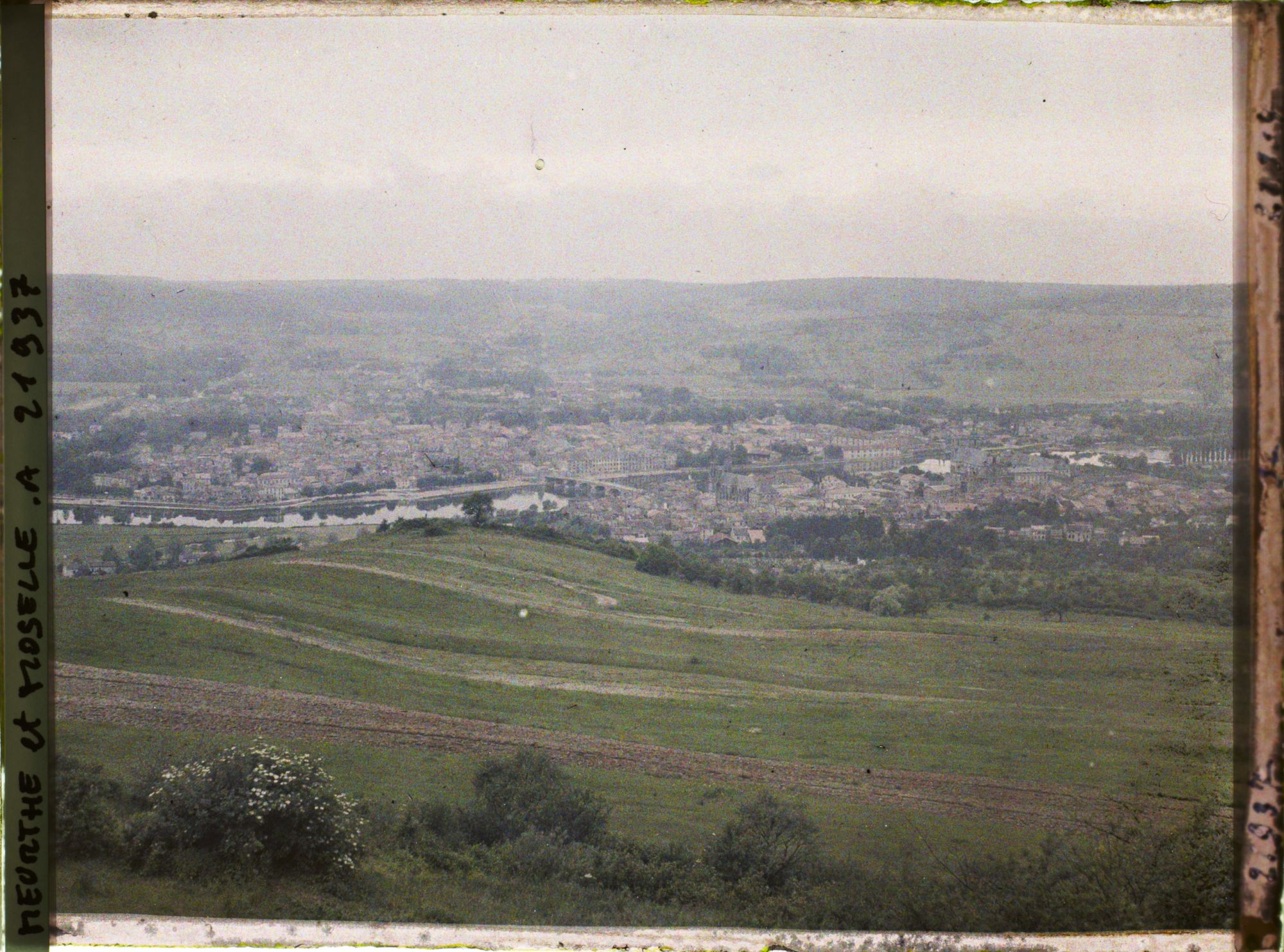 Image représentant France, Pont à Mousson, Panorama s/ Pont à Mousson
