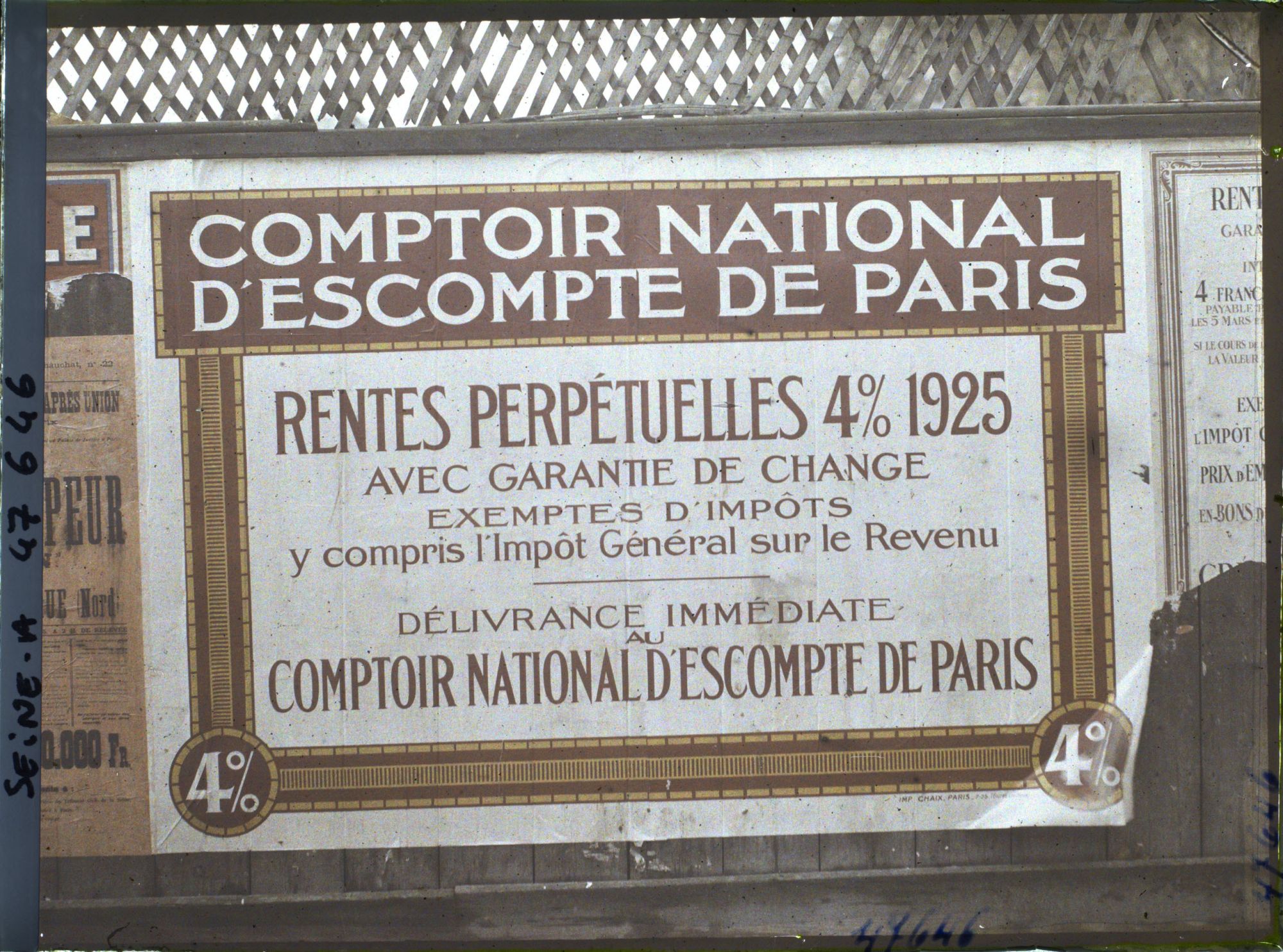 Image représentant Affiches de l'emprunt, le Comptoir d'Escompte de Paris