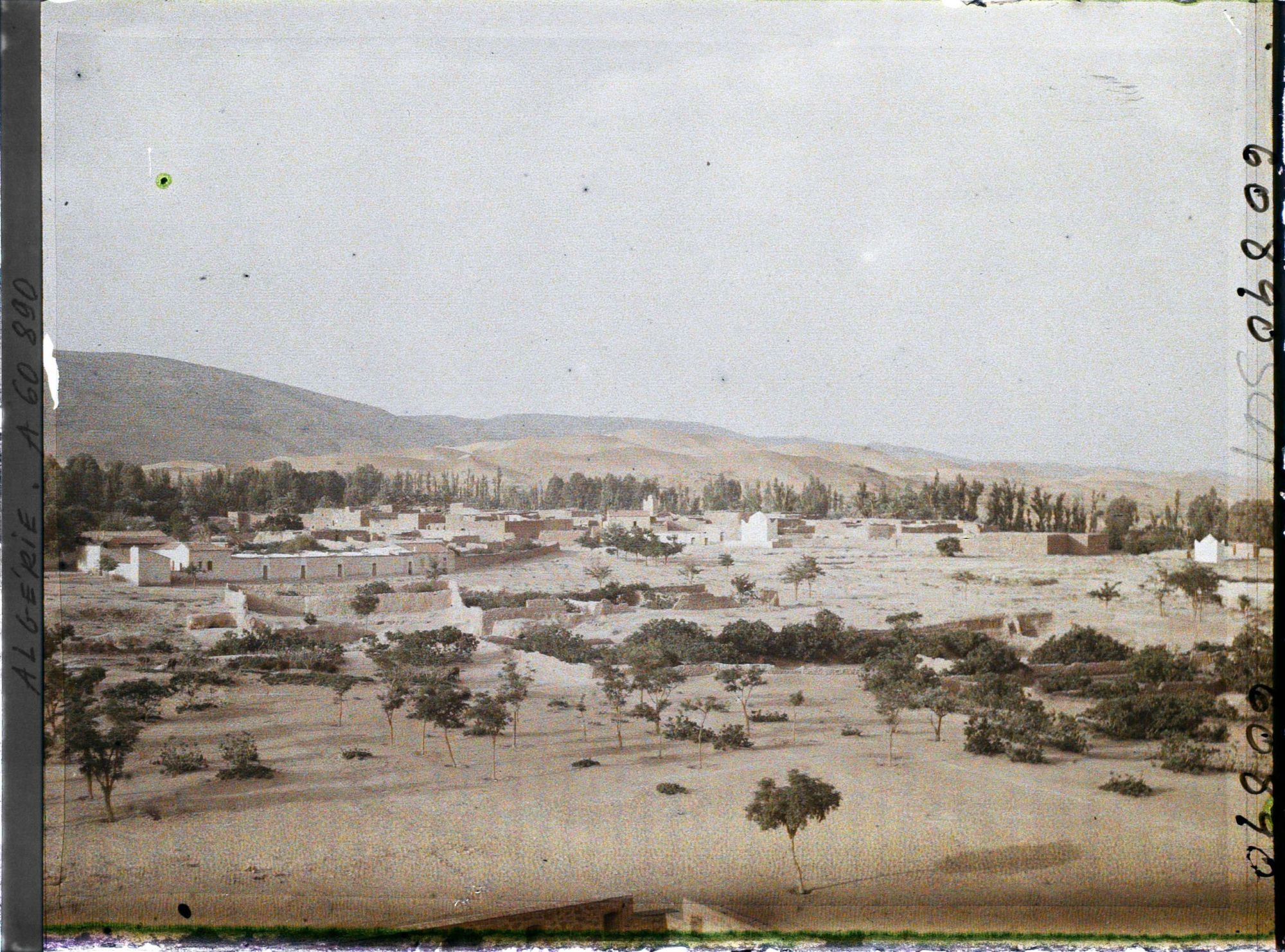 Image représentant Le ksar, la dune et le Djebel Mekter