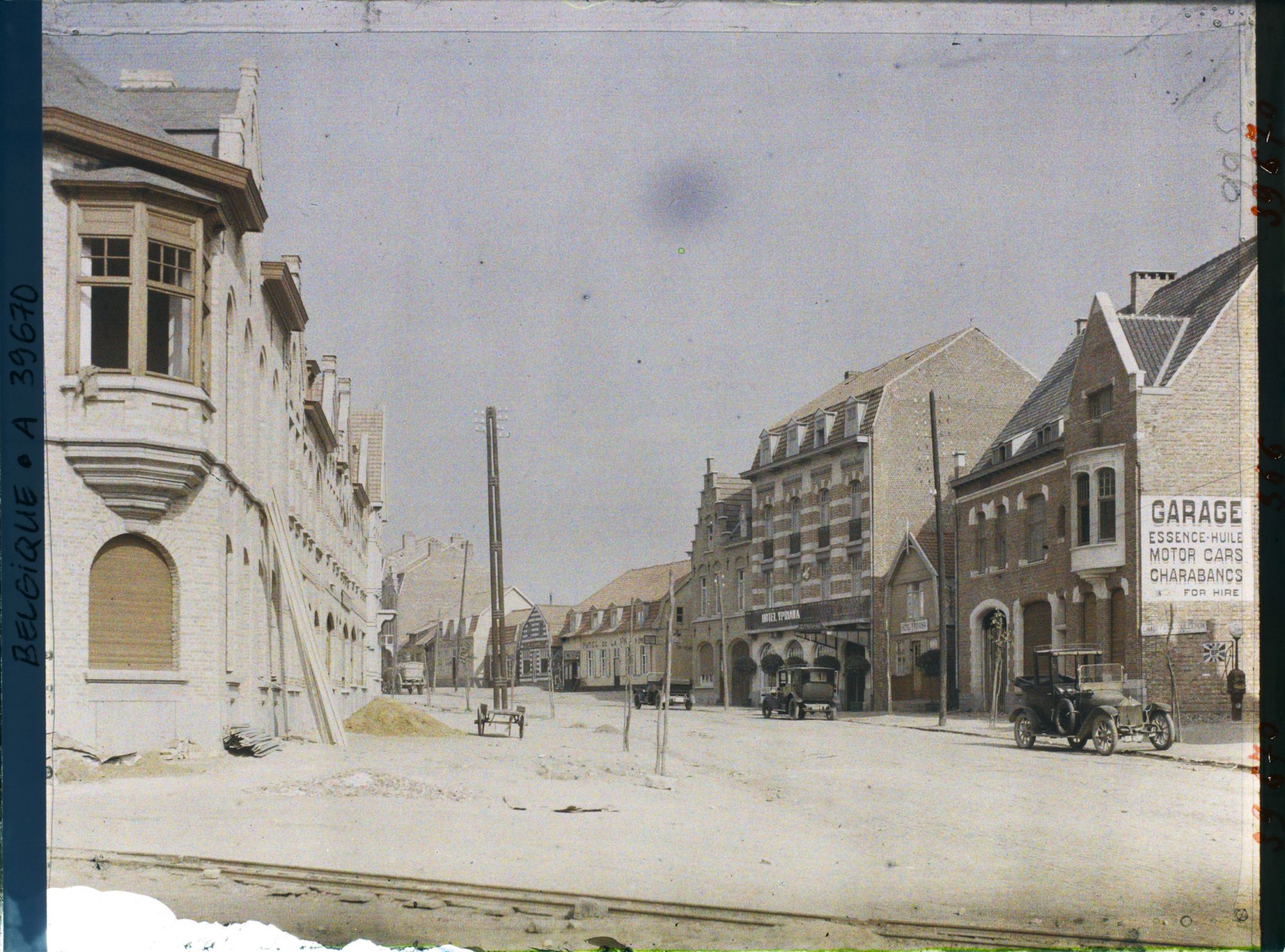 Image représentant Belgique, Ypres, Rue de Ménin